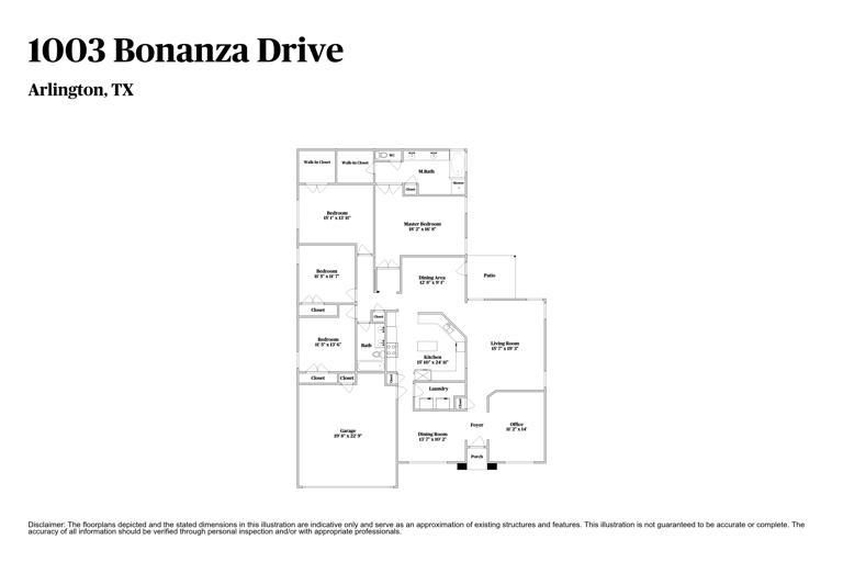 Photo 2 of 29 - 1003 Bonanza Dr, Arlington, TX 76001