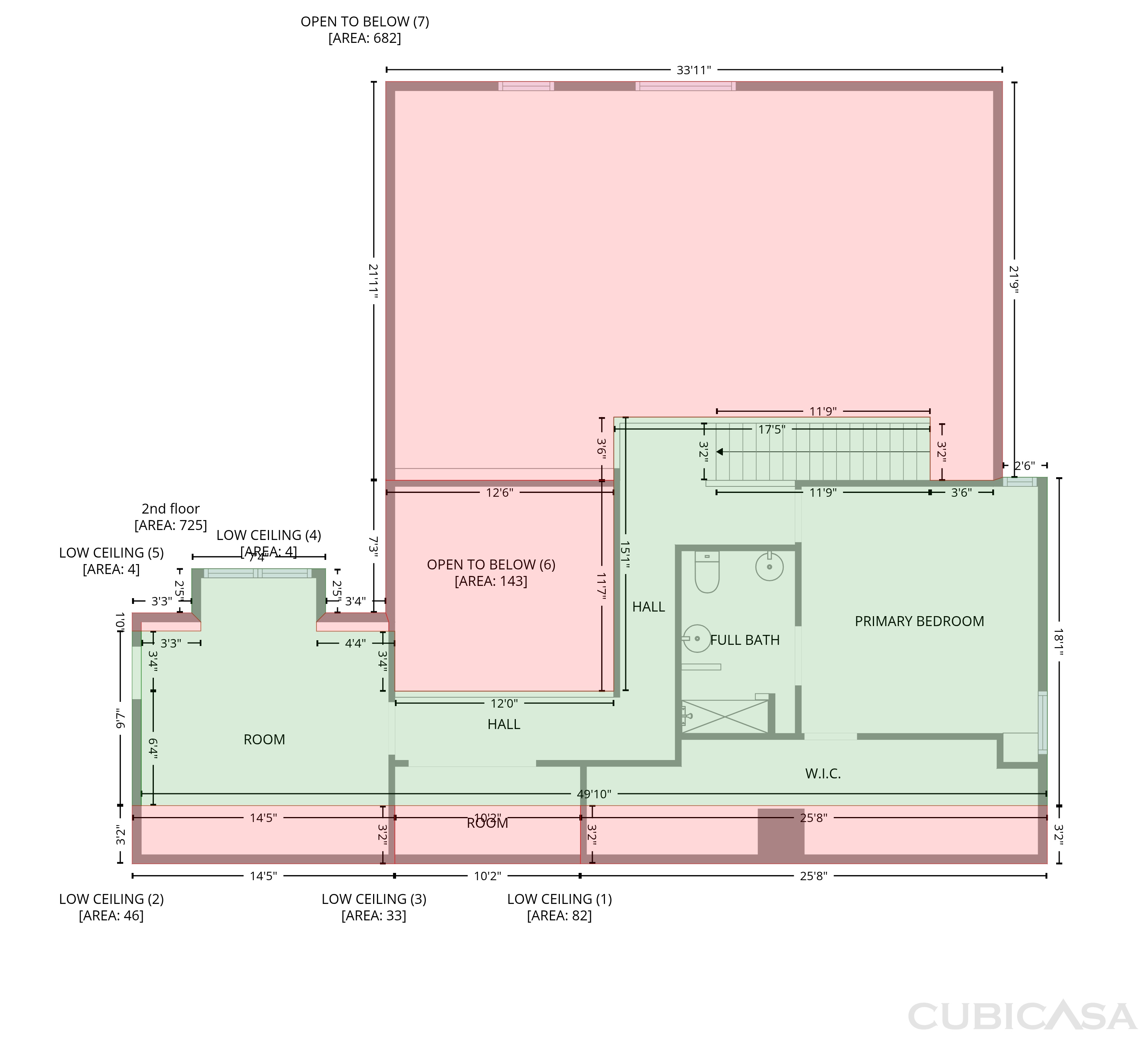 Second Floor of 608 Estes Rd, Nashville, TN
