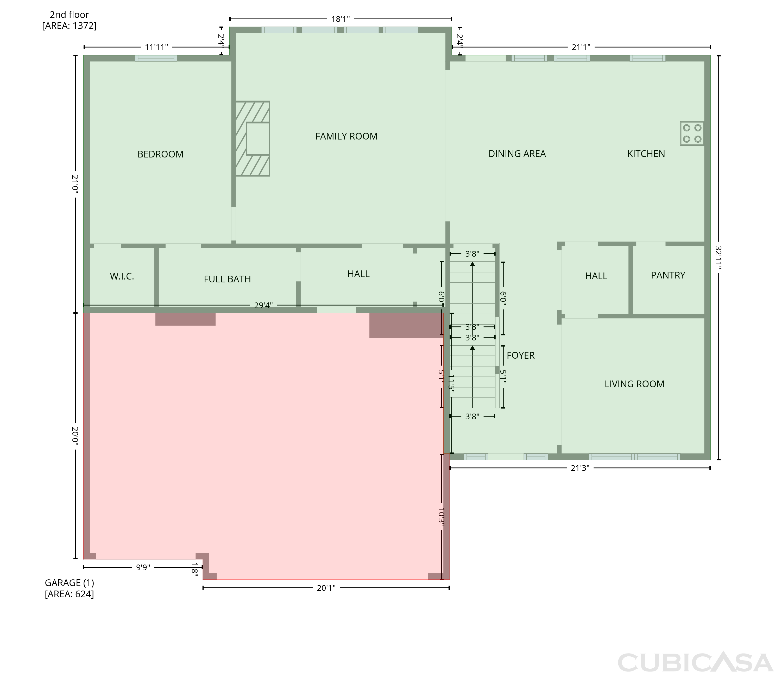 Second Floor of 7540 N Amity Ave, Kansas City, MO