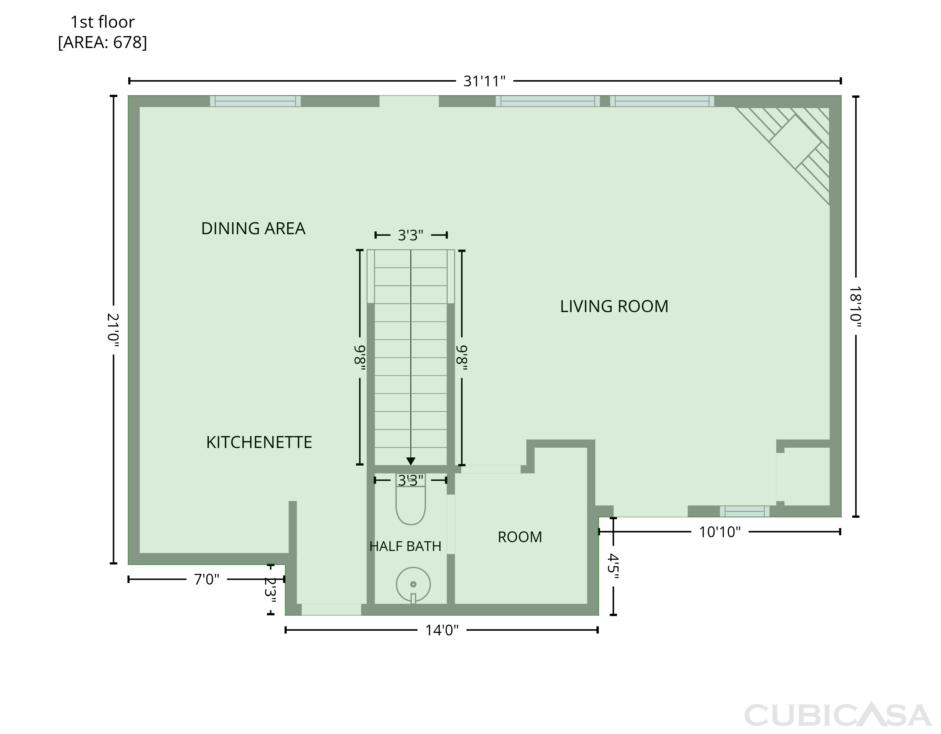 Main Floor of 8006 Scarlet Tanager Dr, Humble, TX