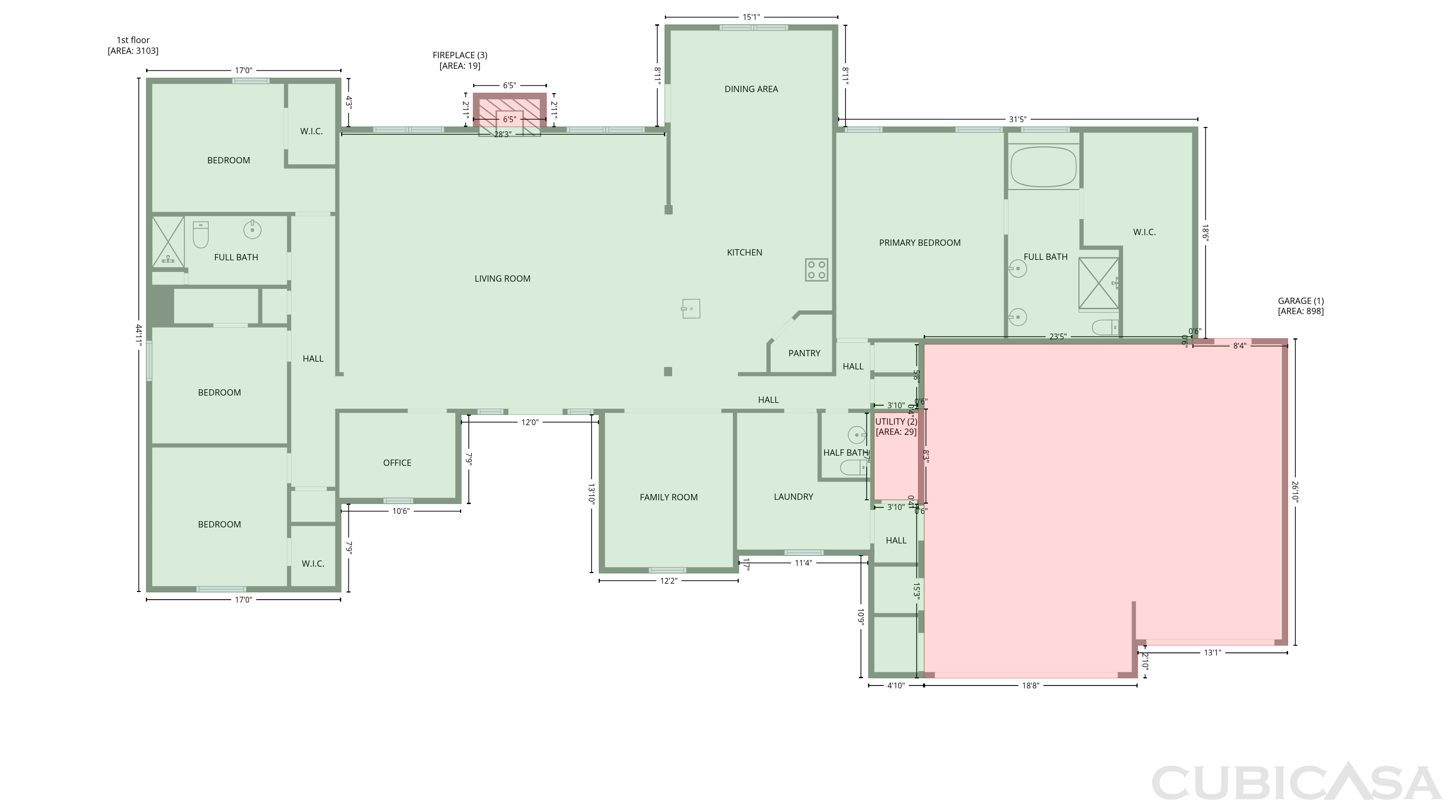 Main Floor of 4221 Darril Rd, Edmond, OK