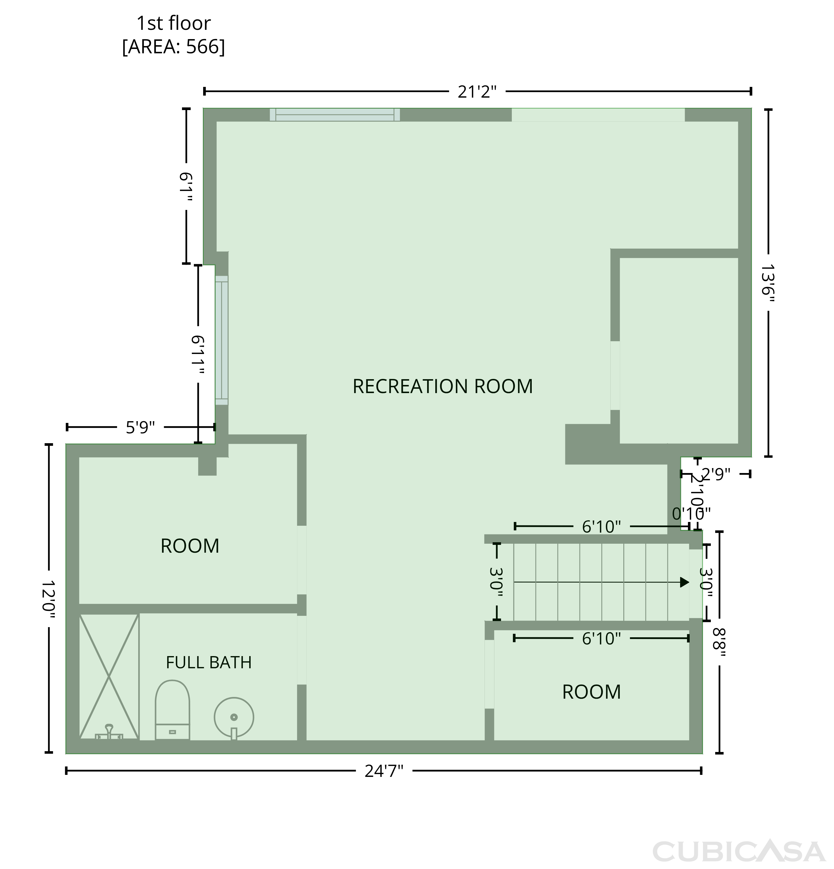 Main Floor of 9624 Crosspointe Dr, Highlands Ranch, CO