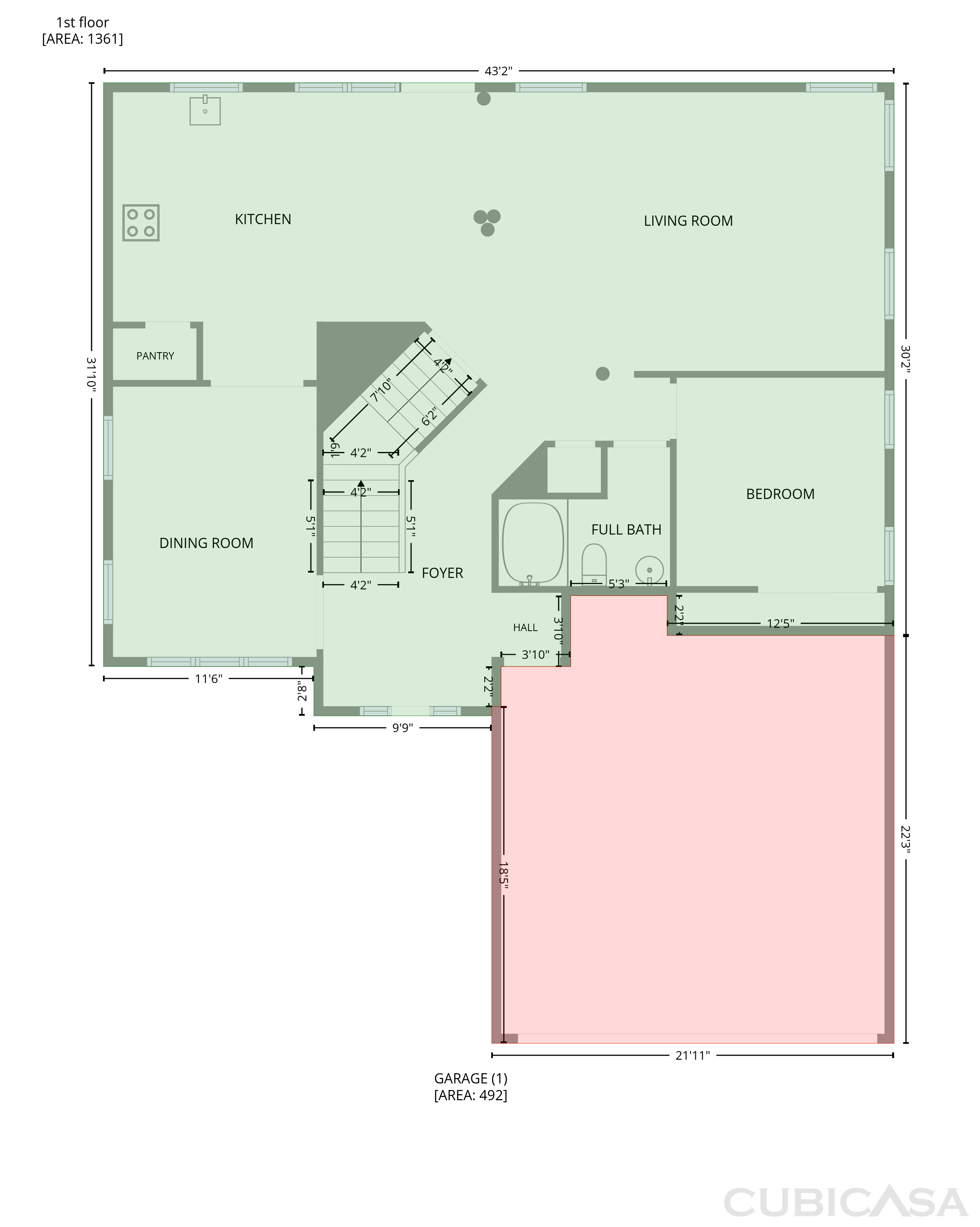 Second Floor of 101 Gillyweed Ct, Holly Springs, NC