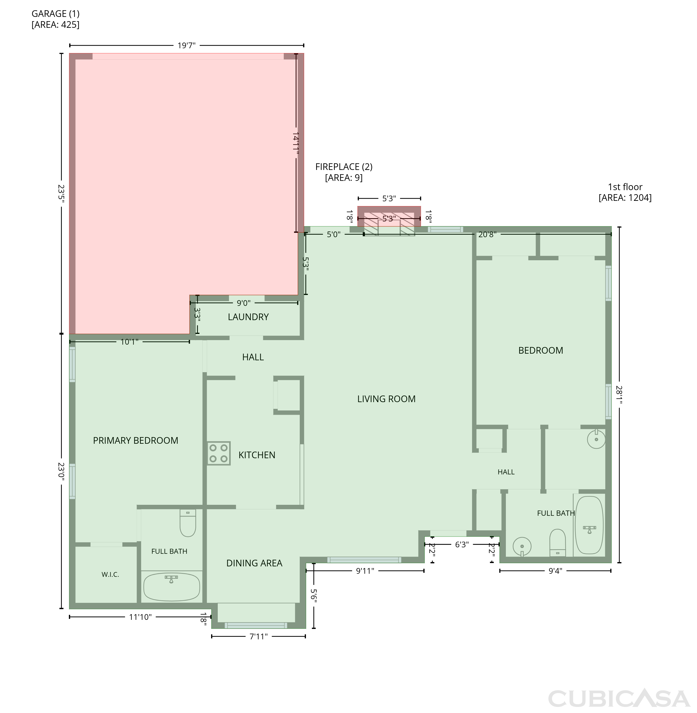 Main Floor of 2739 April Hill Ln, Dallas, TX