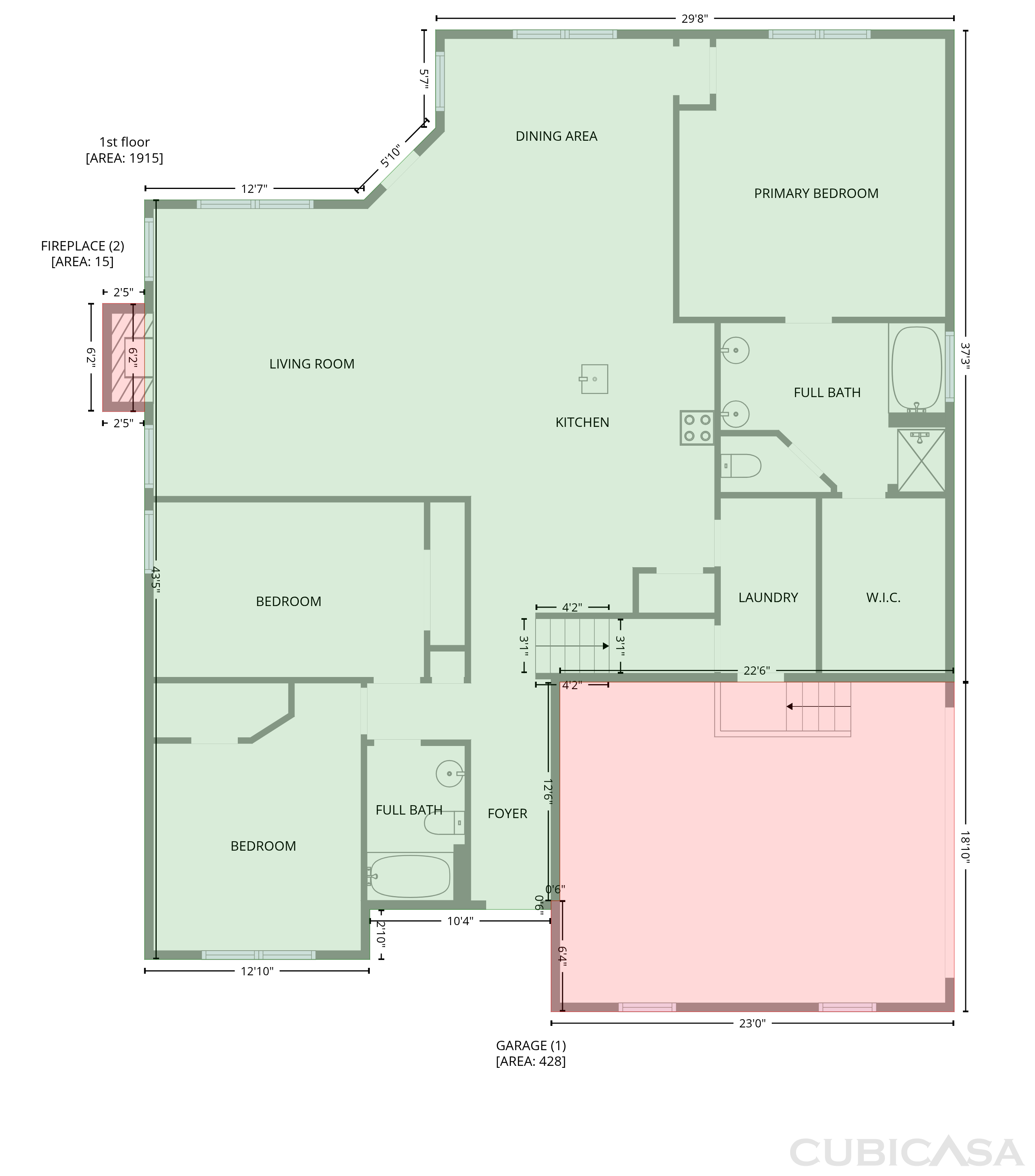 Main Floor of 5321 Abbottswood Dr, Smyrna, TN