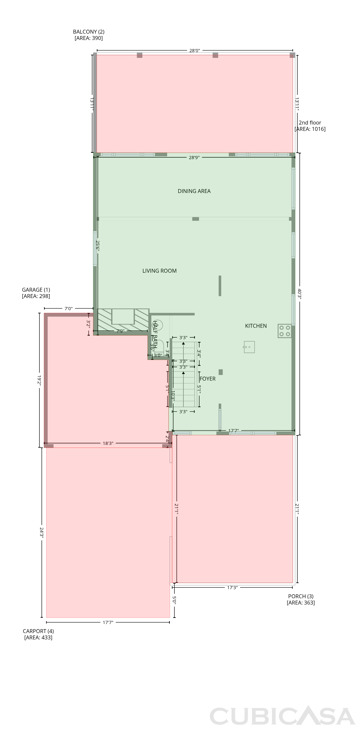 Third Floor of 50 E Summit St, Chagrin Falls, OH
