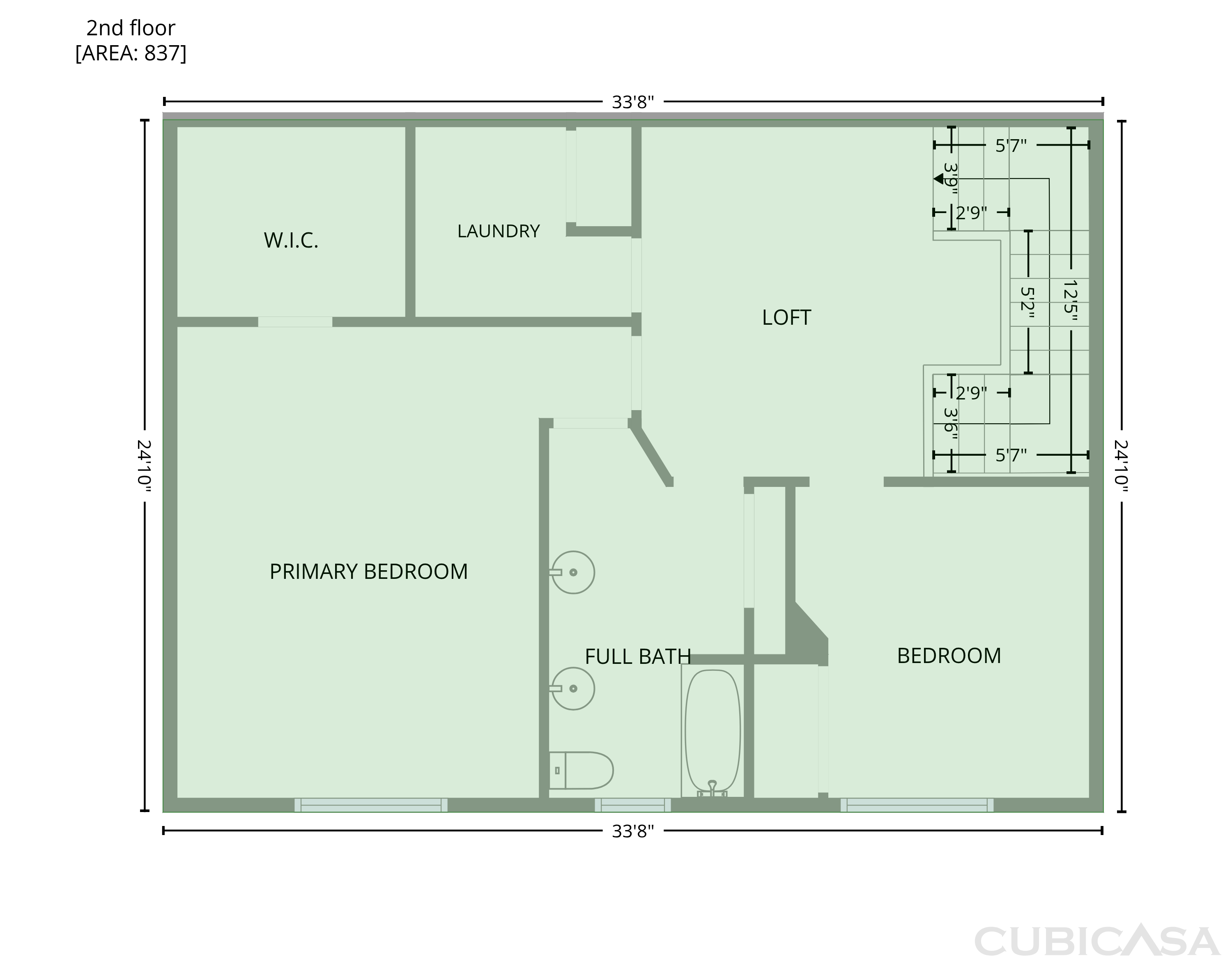 Second Floor of 3130 Juniper Ln, Woodbury, MN