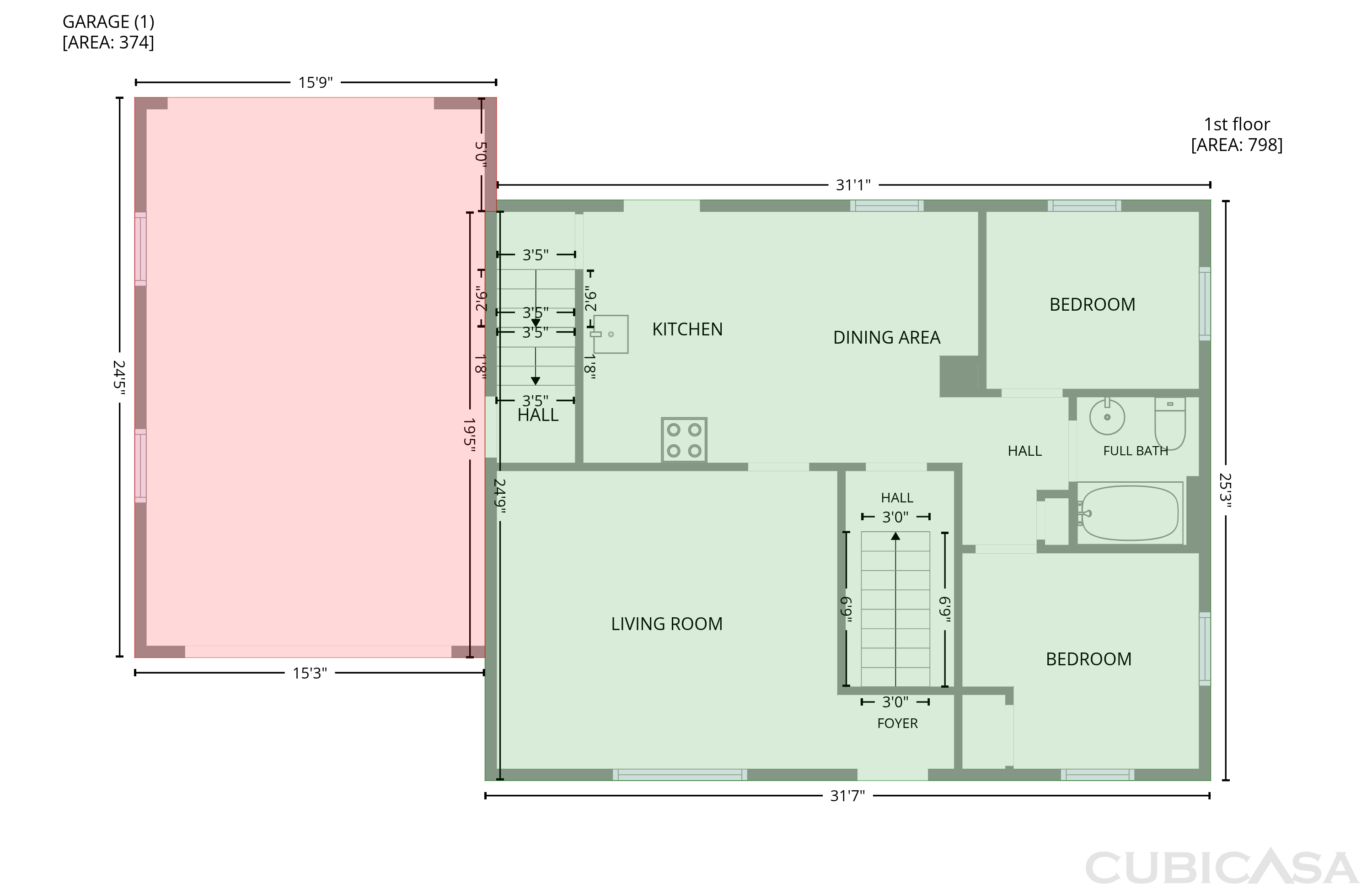 Second Floor of 3843 Globe Ave, Lorain, OH