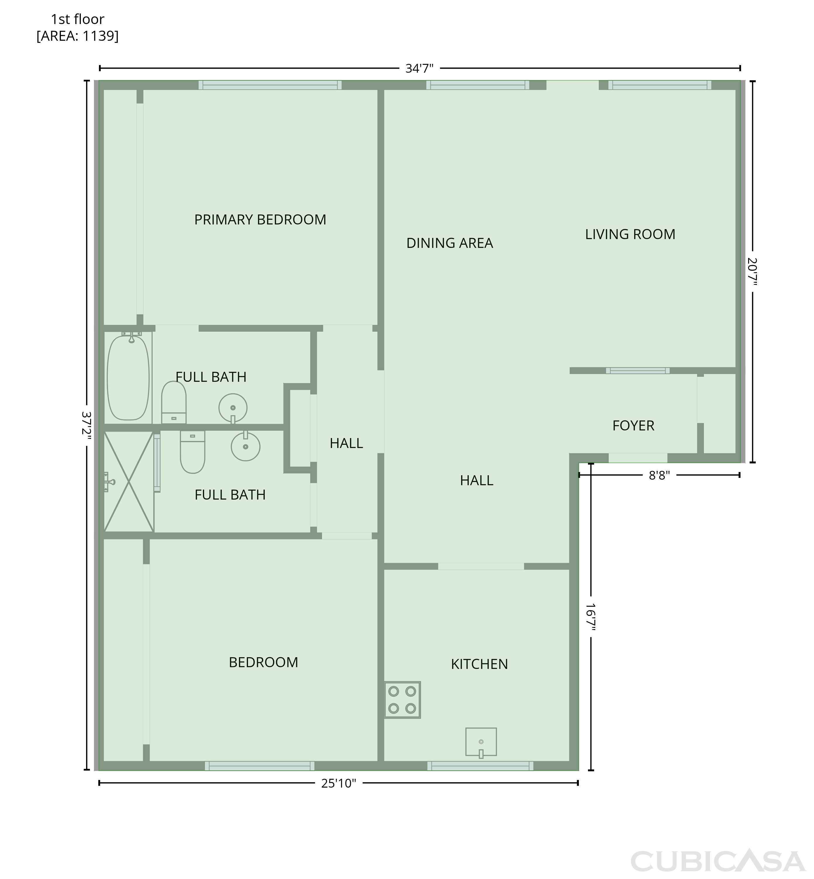 Main Floor of 7700 E Meadowbrook Ave, Scottsdale, AZ
