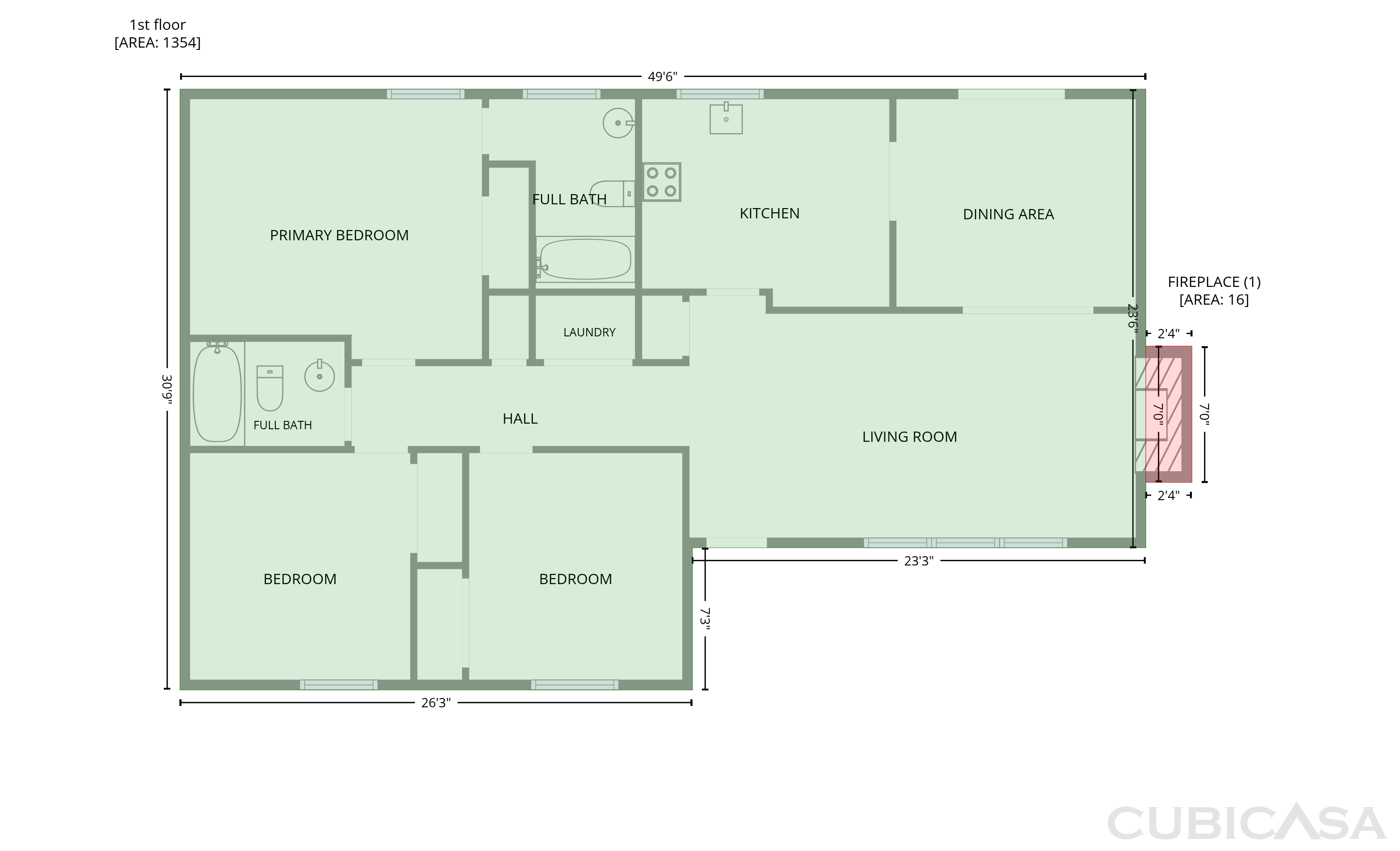 Main Floor of 708 Winding Way Dr, Monroe, NC