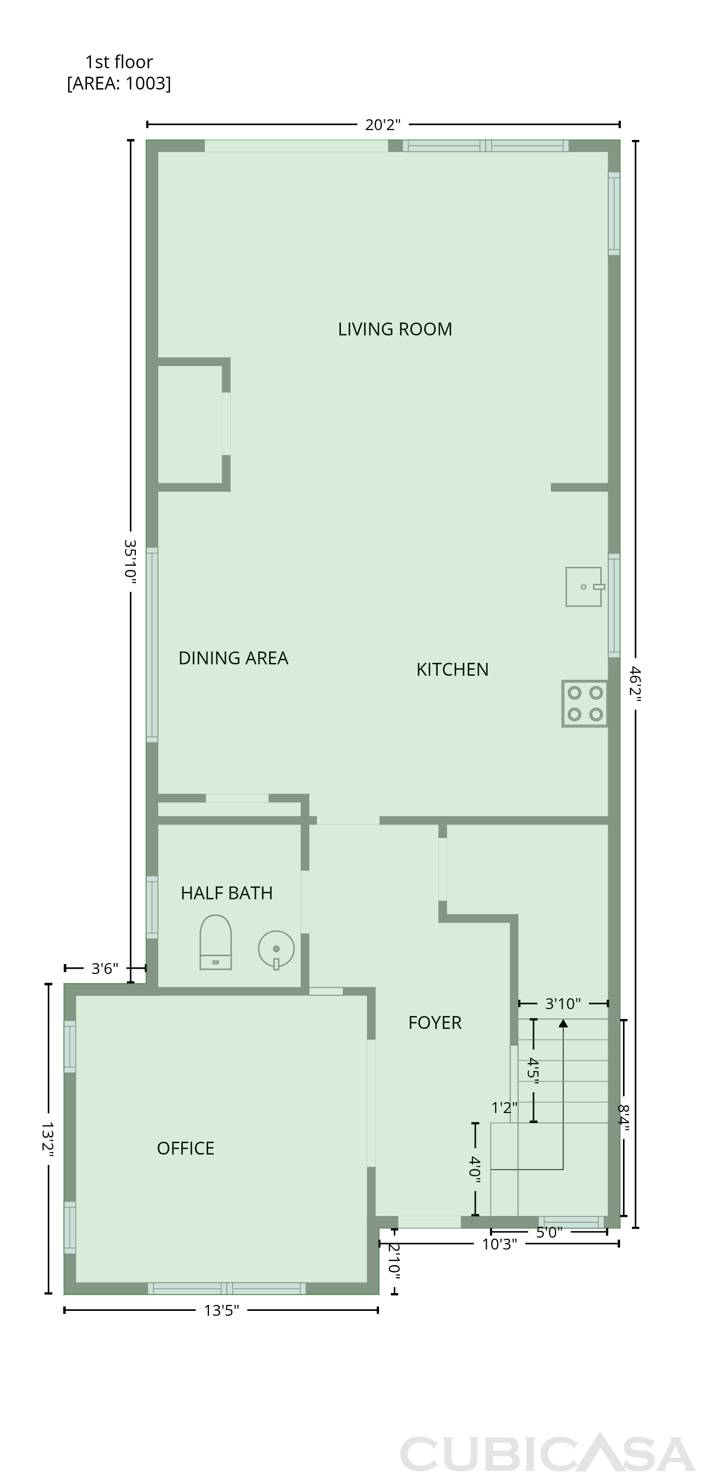 Main Floor of 3299 E Tyson St, Gilbert, AZ