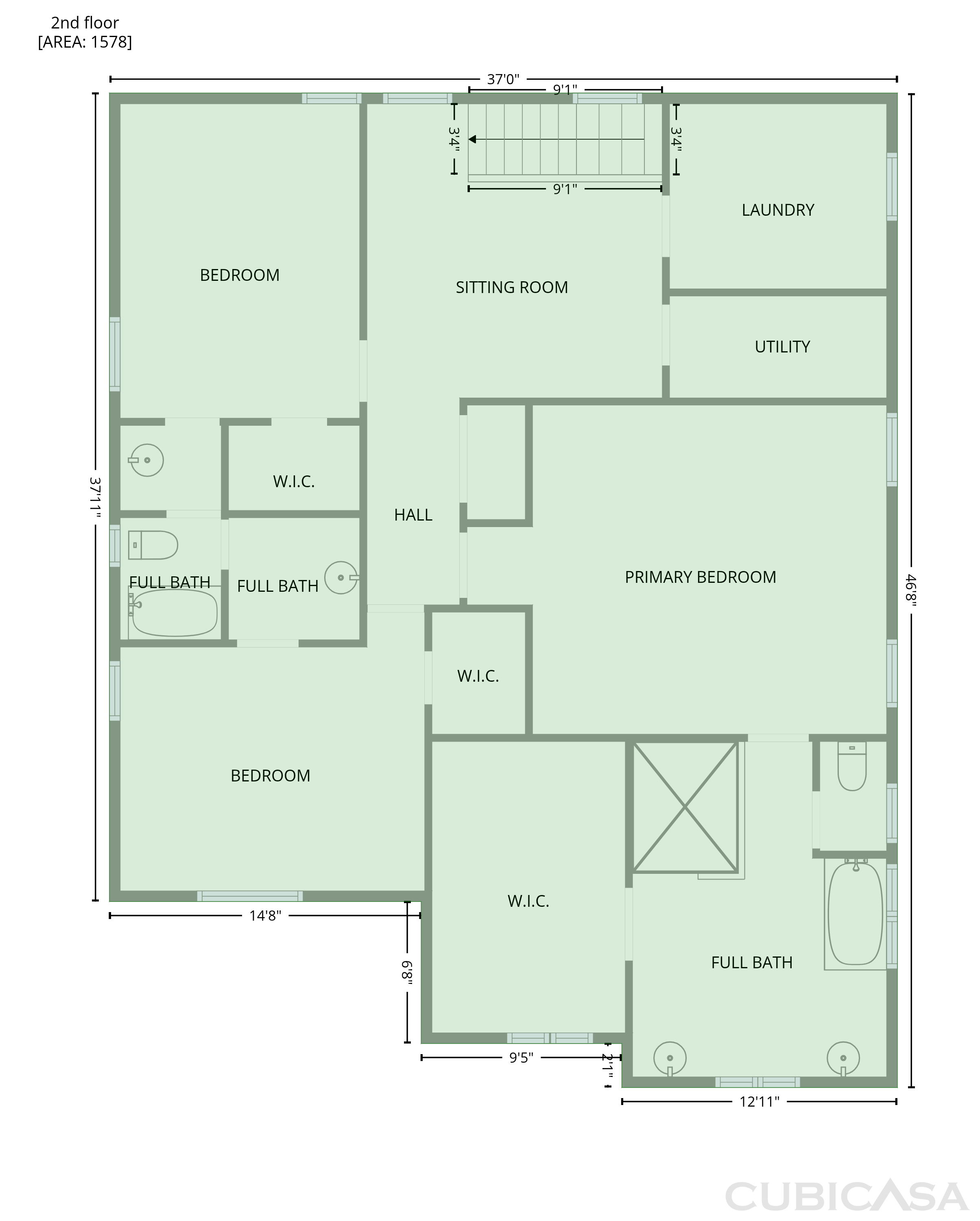 Second Floor of 1609 Richland Dr, Charlotte, NC