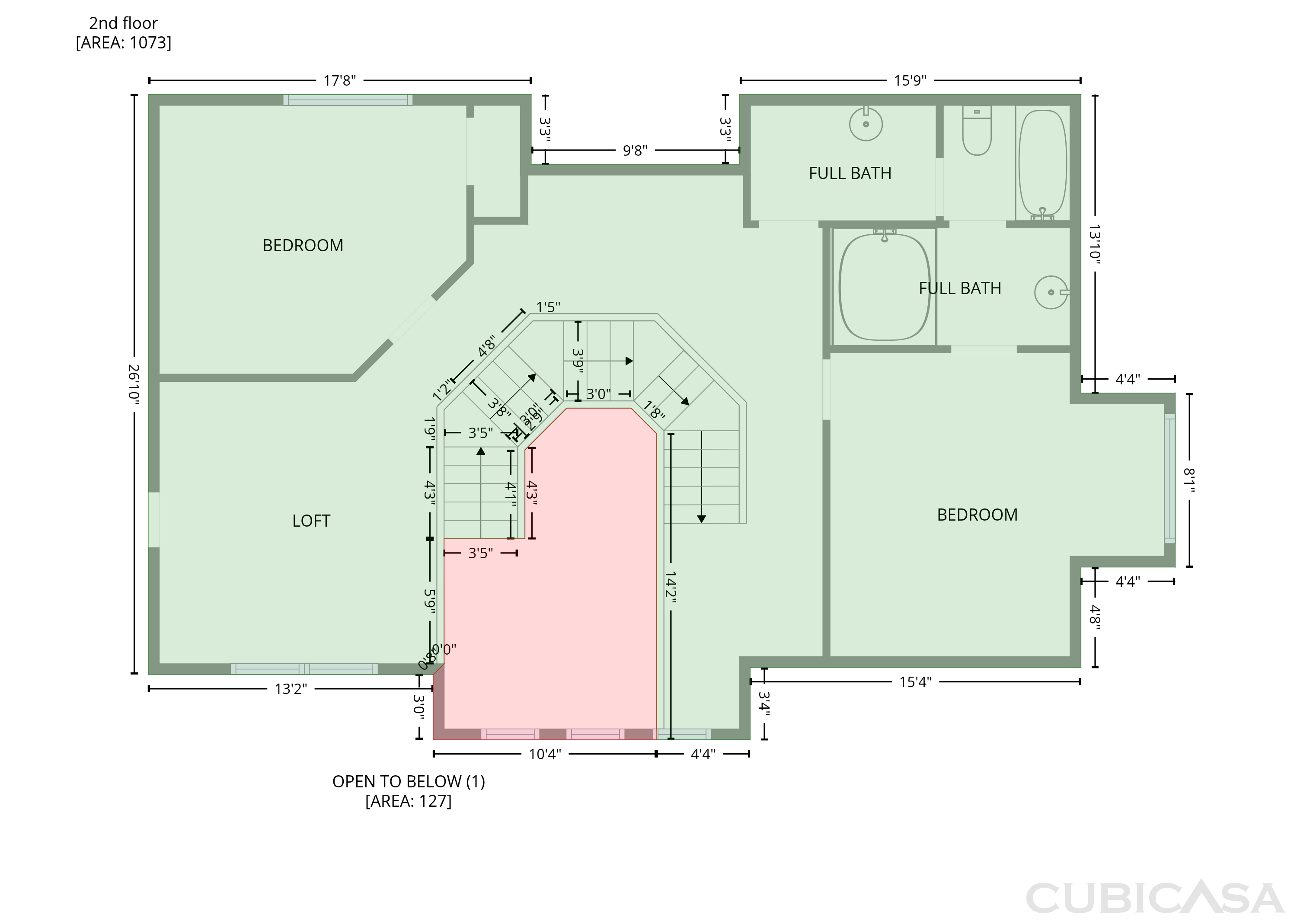 Second Floor of 4201 Bluff View Dr, Granbury, TX