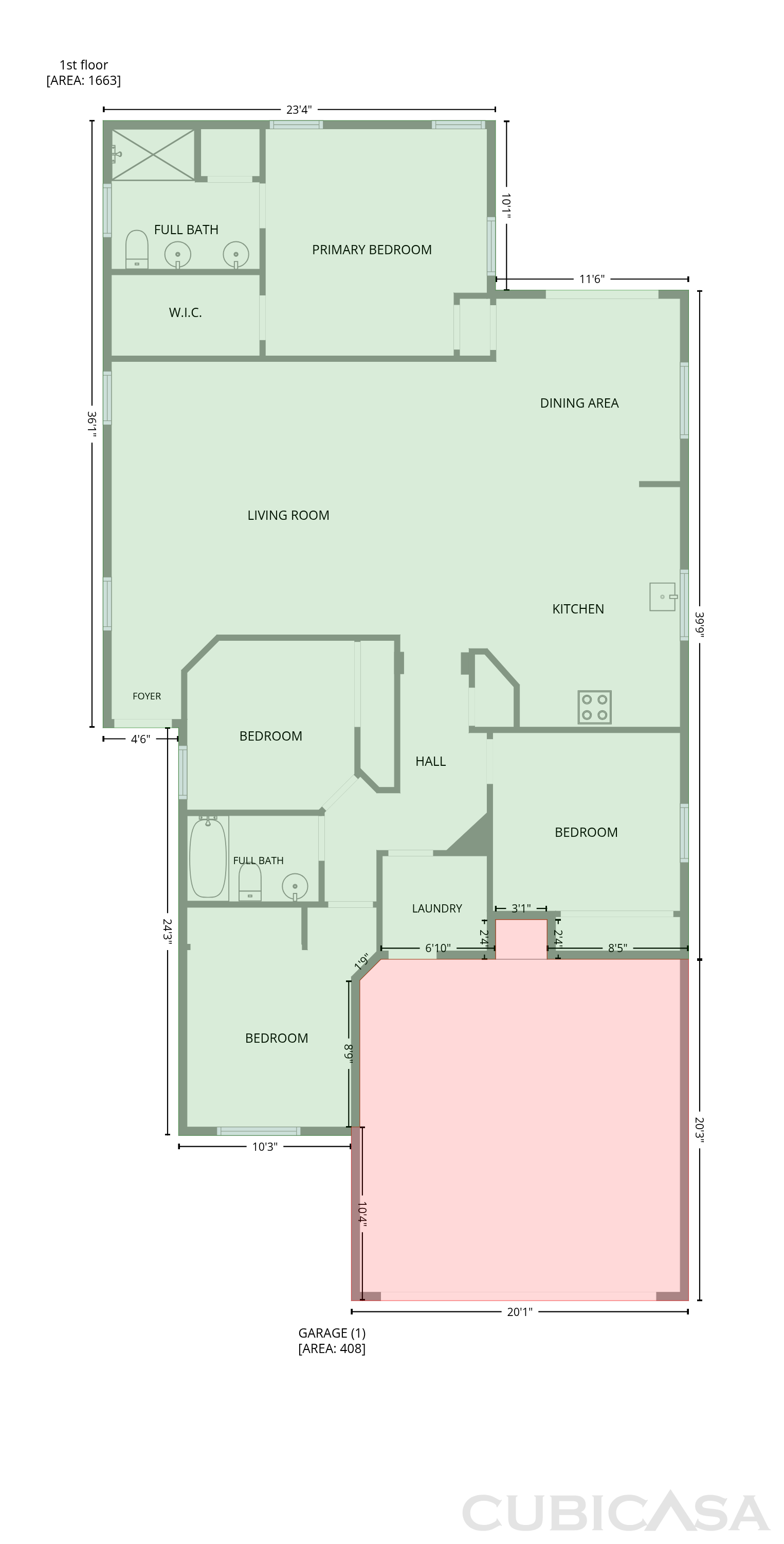 Main Floor of 1287 E Anastasia St, San Tan Valley, AZ