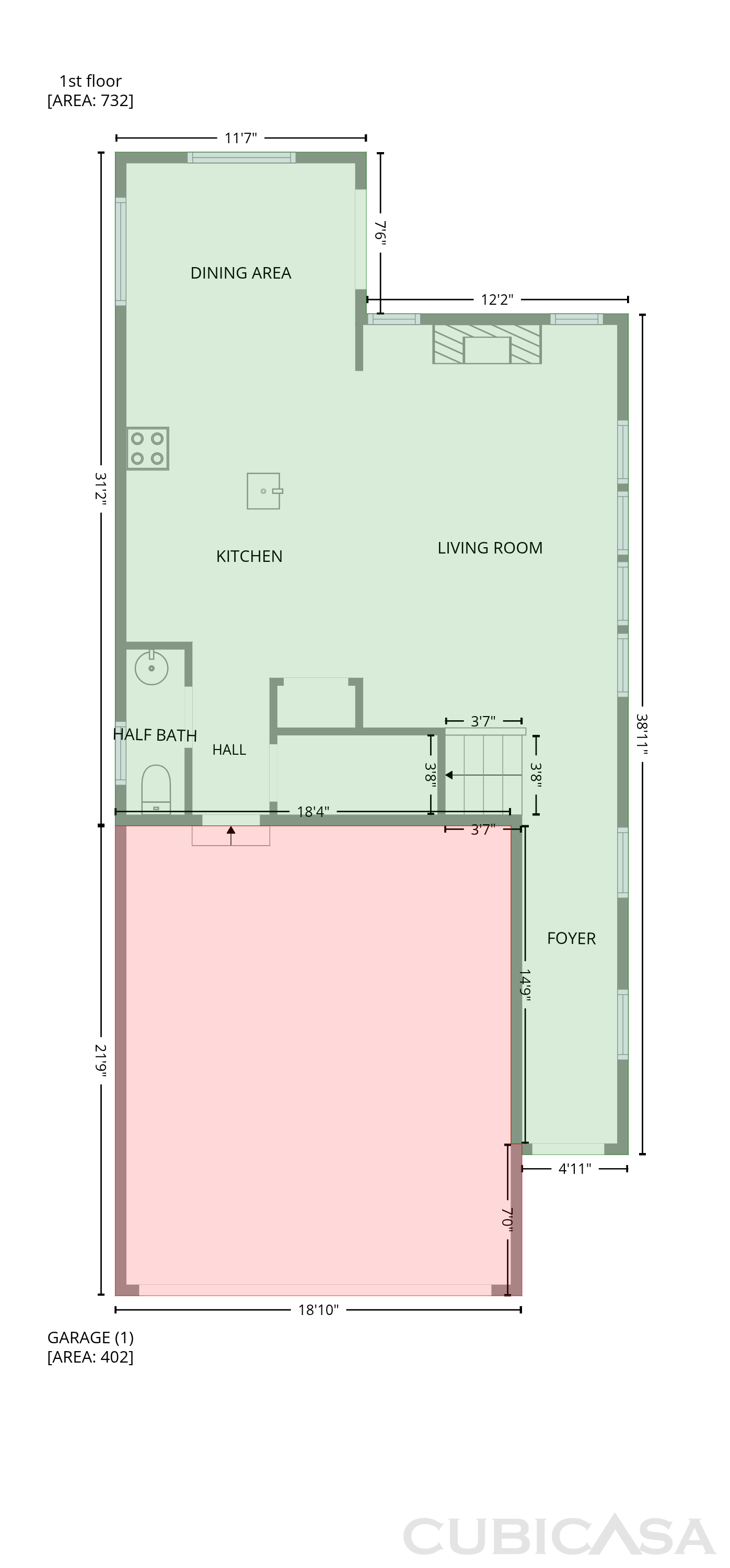 Main Floor of 51093 SW Amsterdam Ln, Scappoose, OR