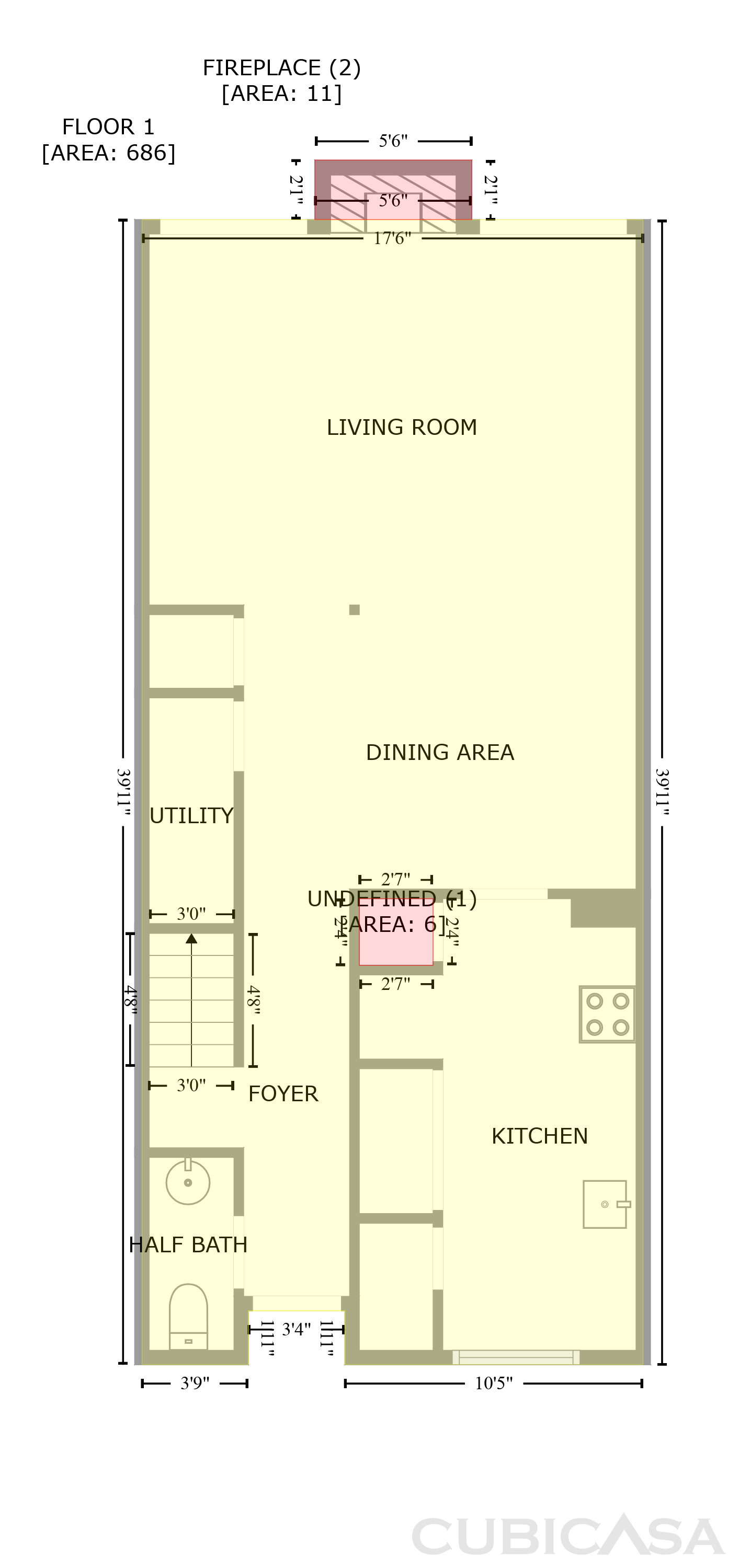 Main Floor of 3510 Stonewall Pl SE, Atlanta, GA