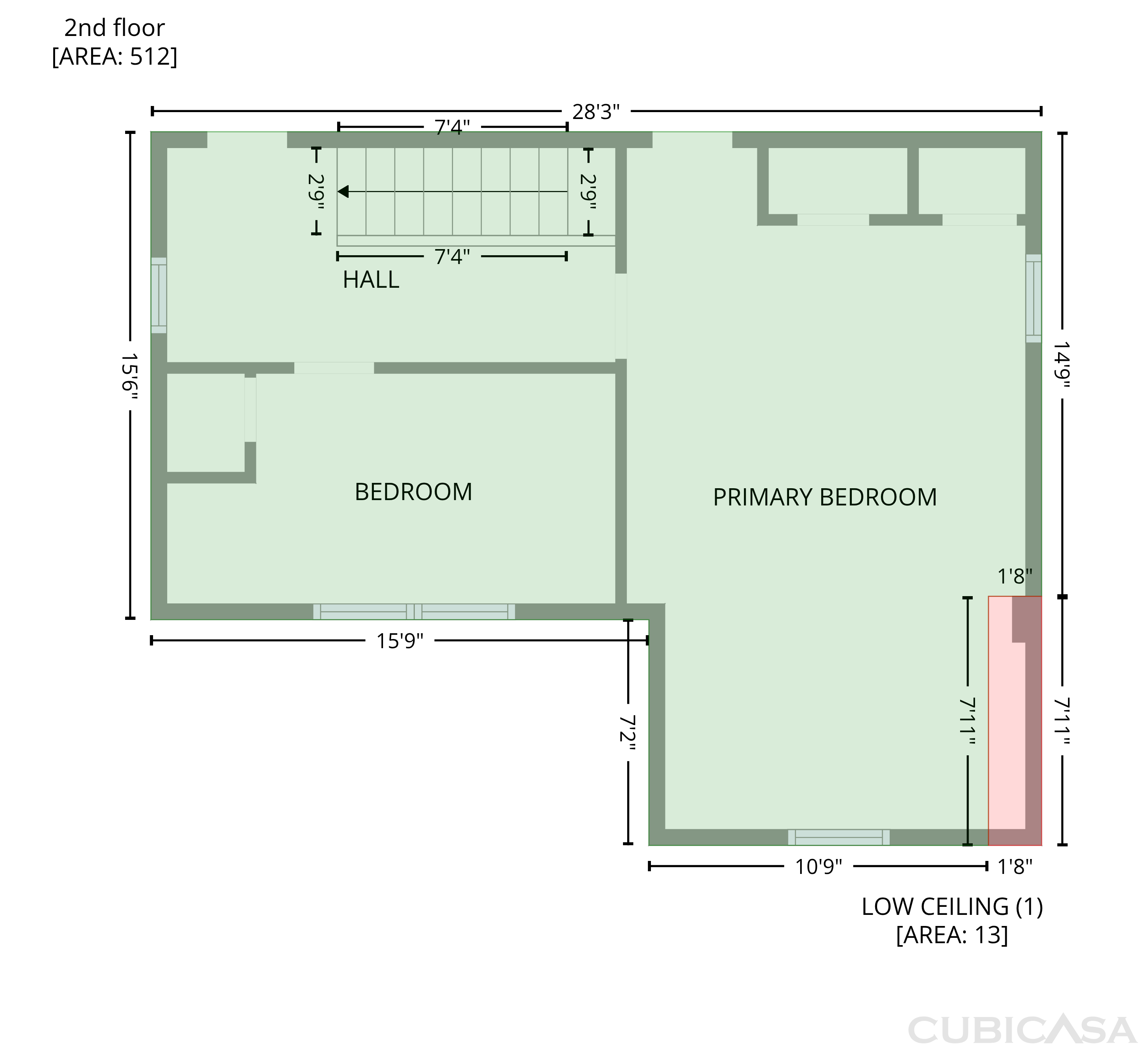Third Floor of 3023 K St SE, Washington, DC
