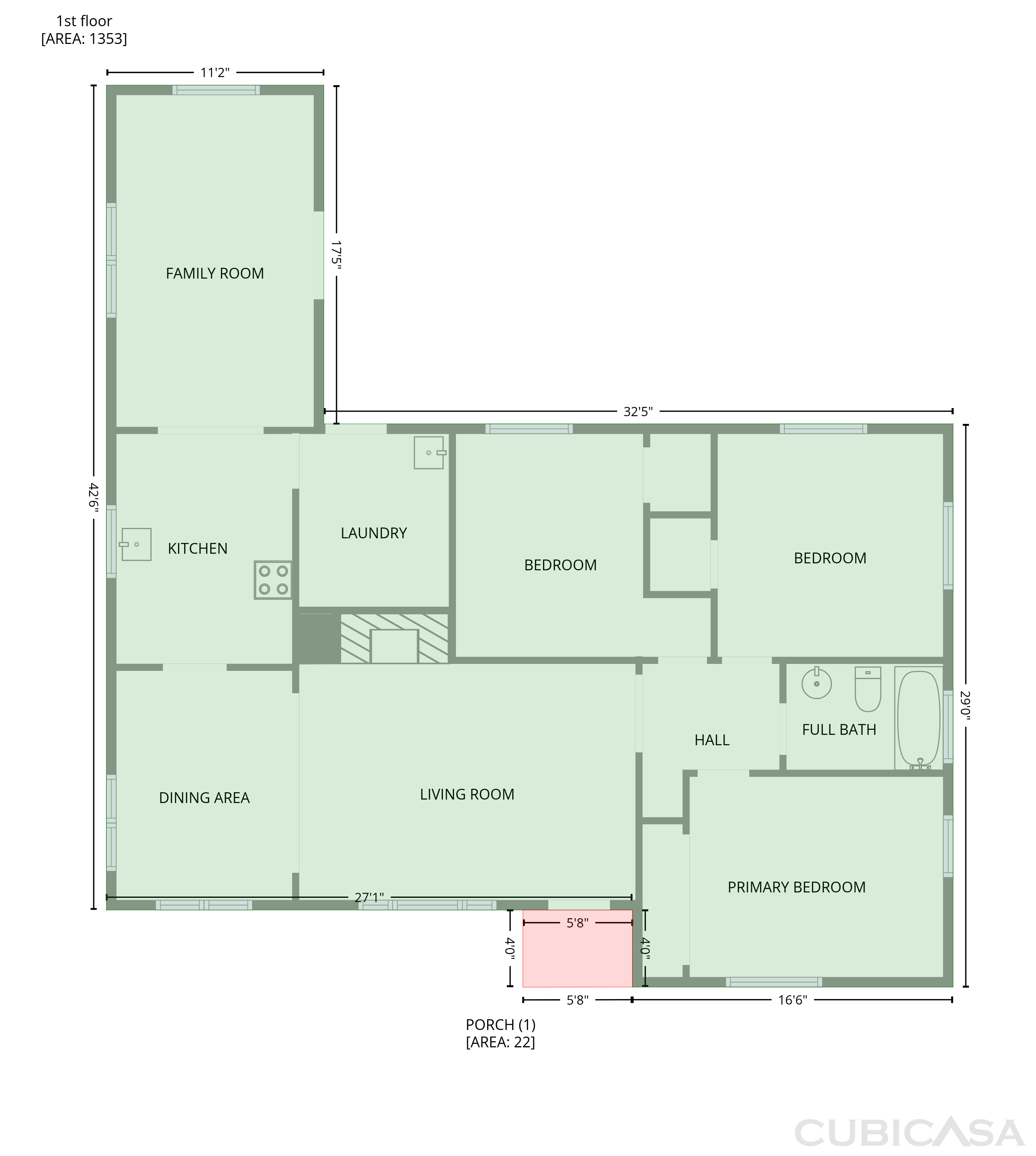 Main Floor of 6426 S G St, Tacoma, WA