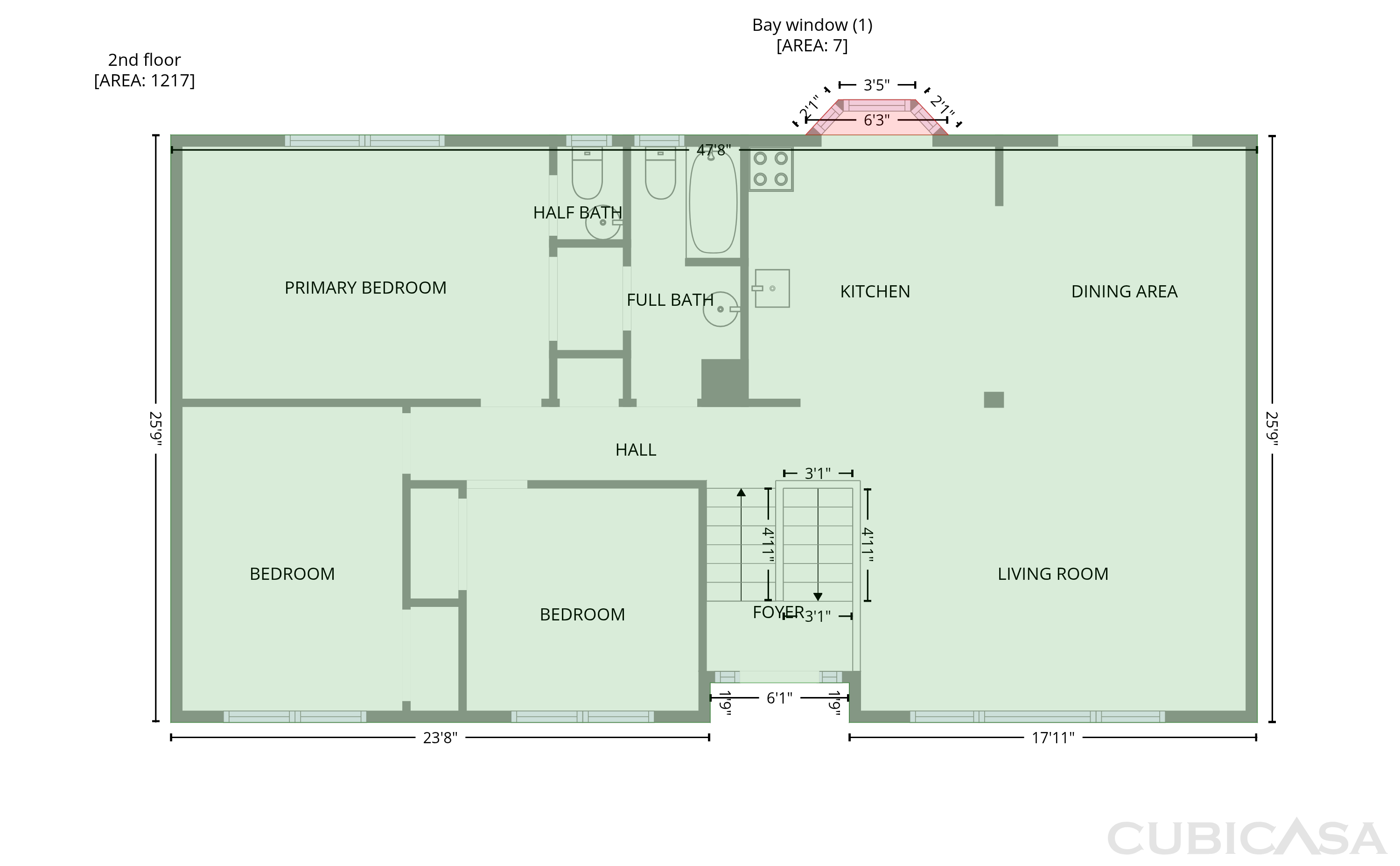 Second Floor of 2622 Cleveland Ave, Township Of Washington, NJ
