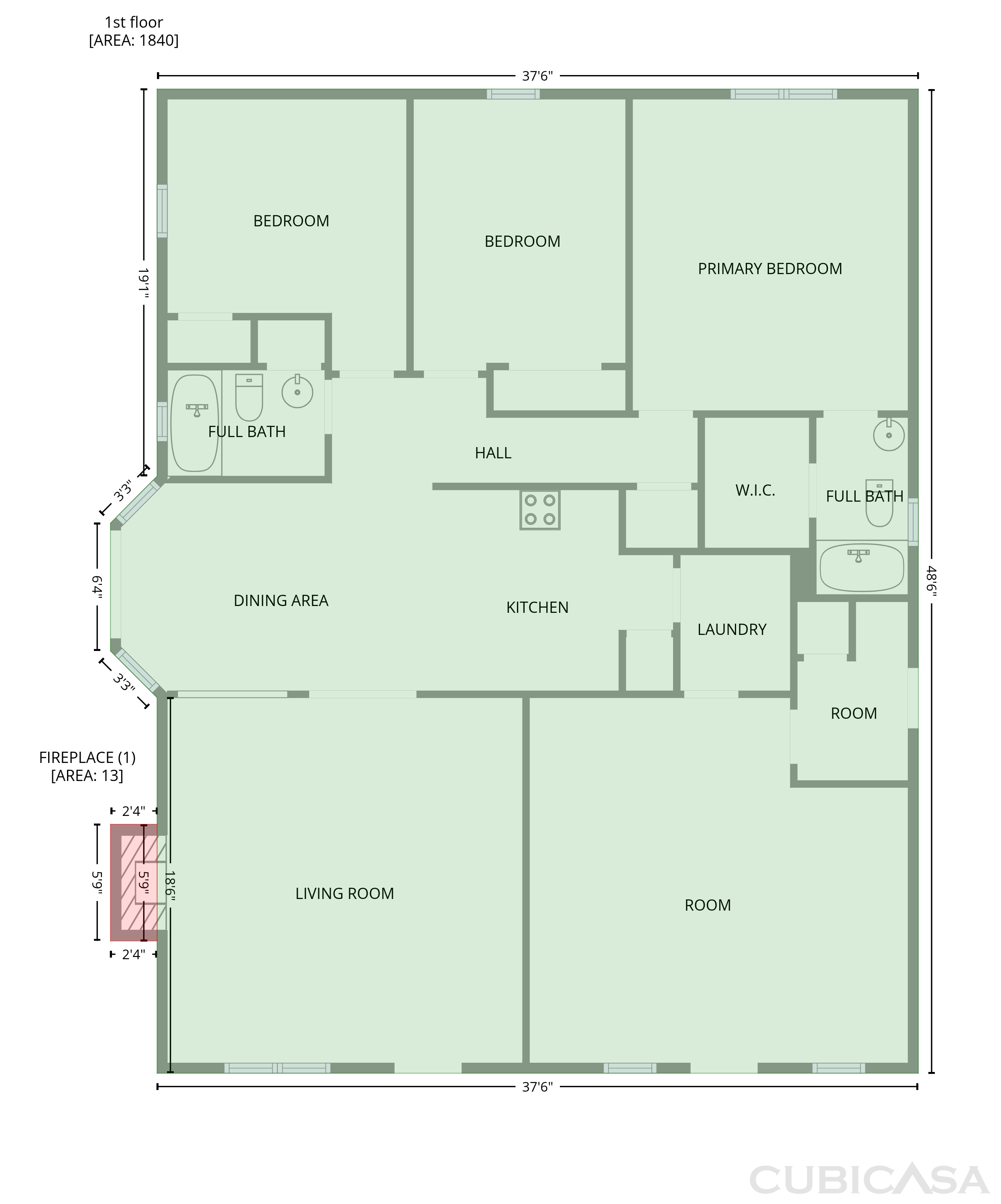 Main Floor of 203 W Hogan Dr, Copperas Cove, TX