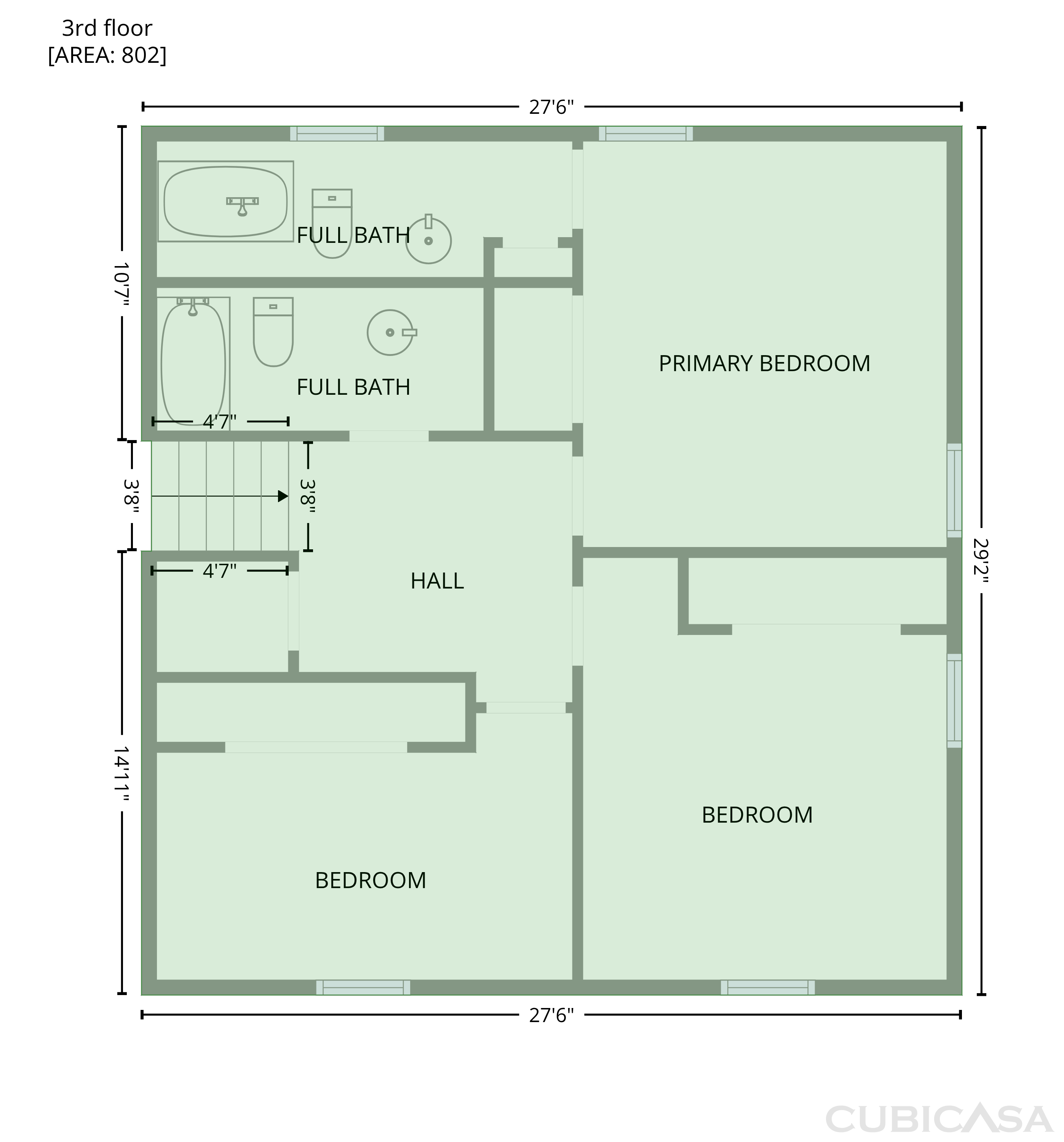 Third Floor of 2618 Speas Rd, Winston Salem, NC