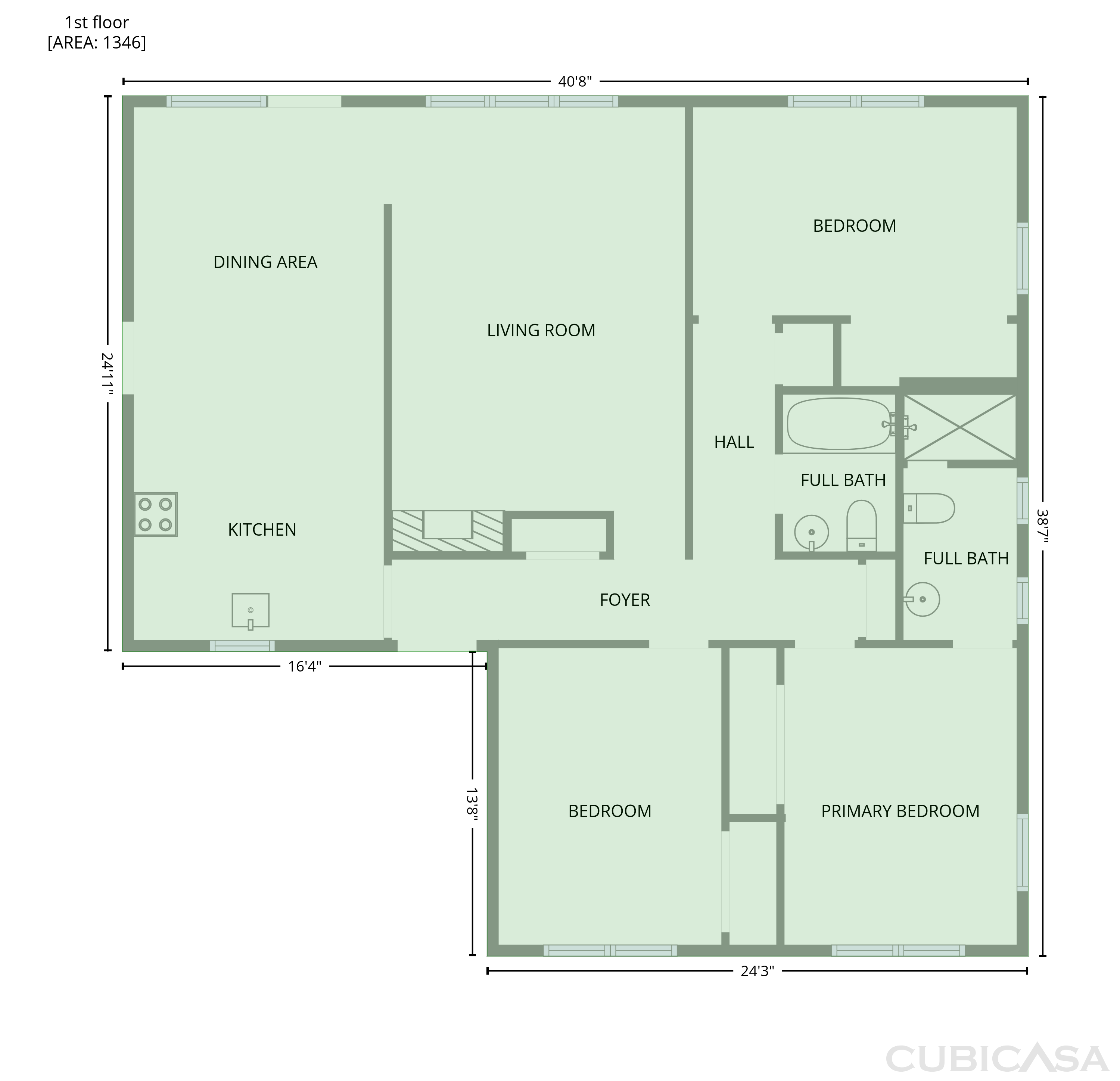 Main Floor of 1810 Pennfield Dr, Columbia, SC