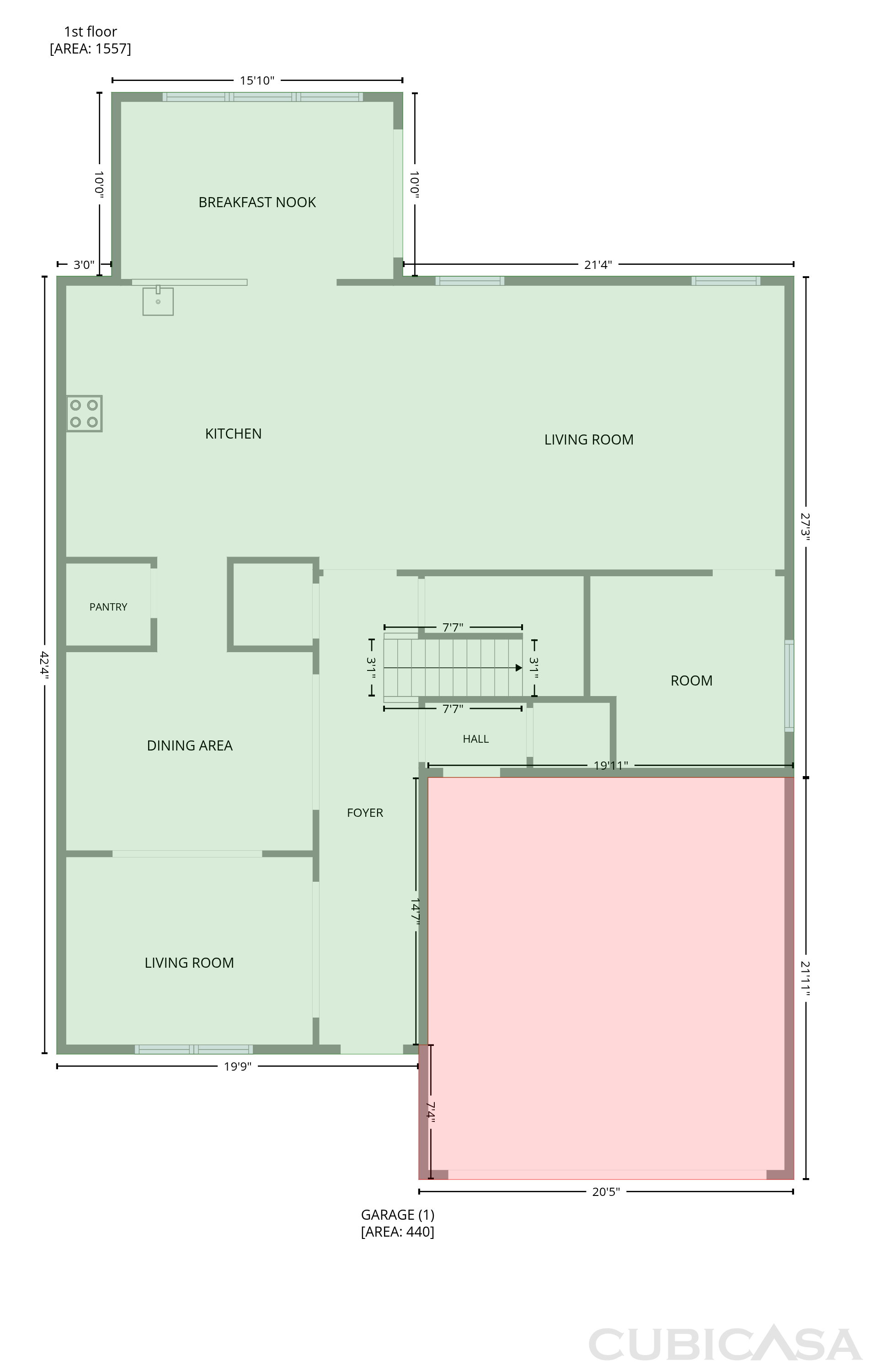 Second Floor of 2275 Stone Pile Dr SW, Concord, NC