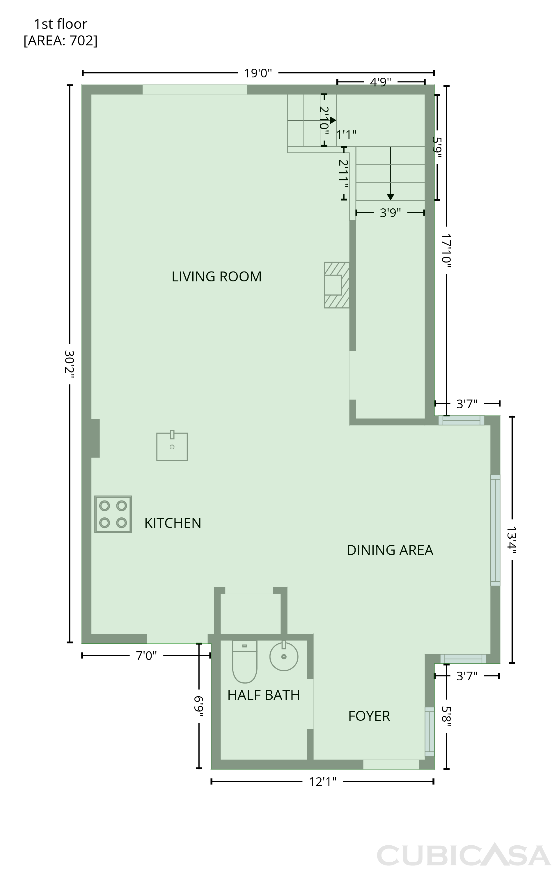 Main Floor of 8550 Argyle Business Loop, Jacksonville, FL