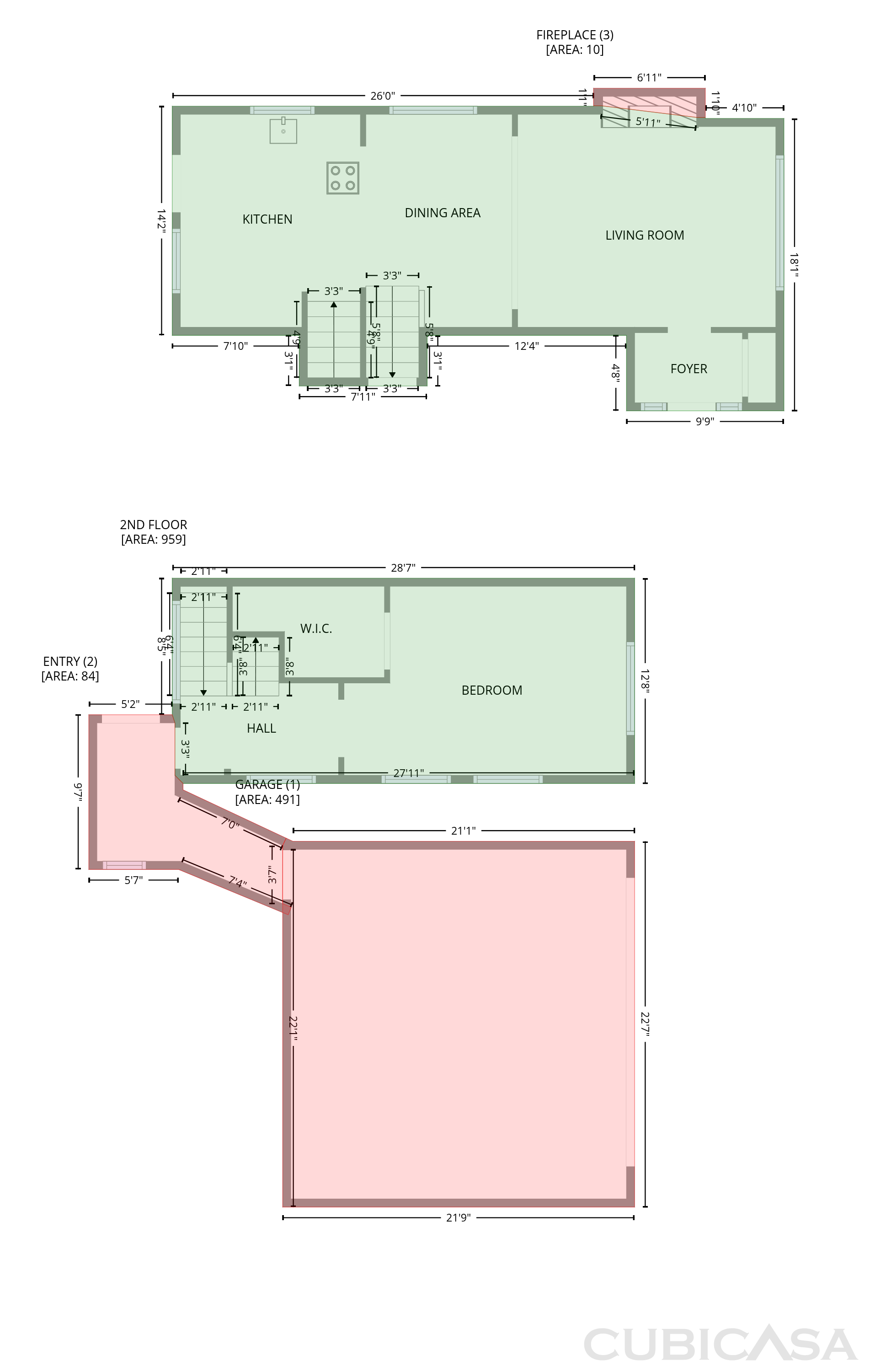 Second Floor of 3706 N Chestnut St, Colorado Springs, CO