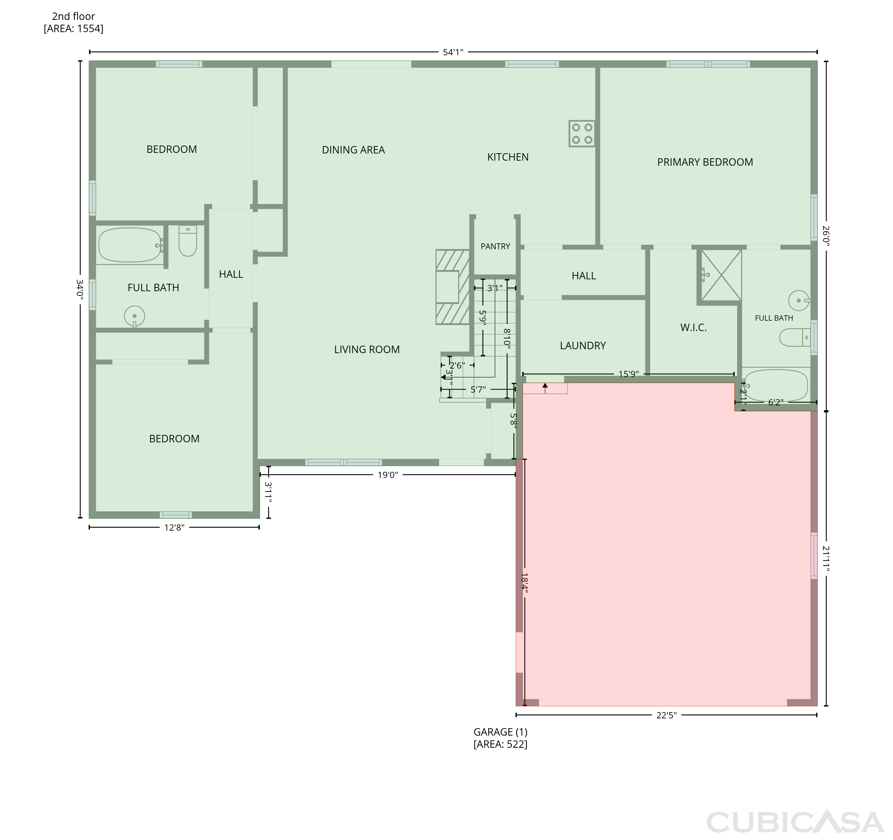 Second Floor of 7 Firestone Ct, Etowah, NC
