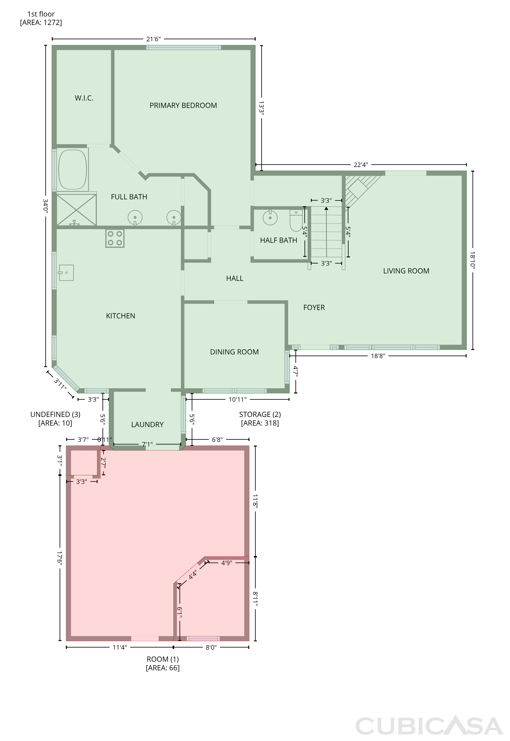 Main Floor of 1517 River Oak Dr, Leander, TX