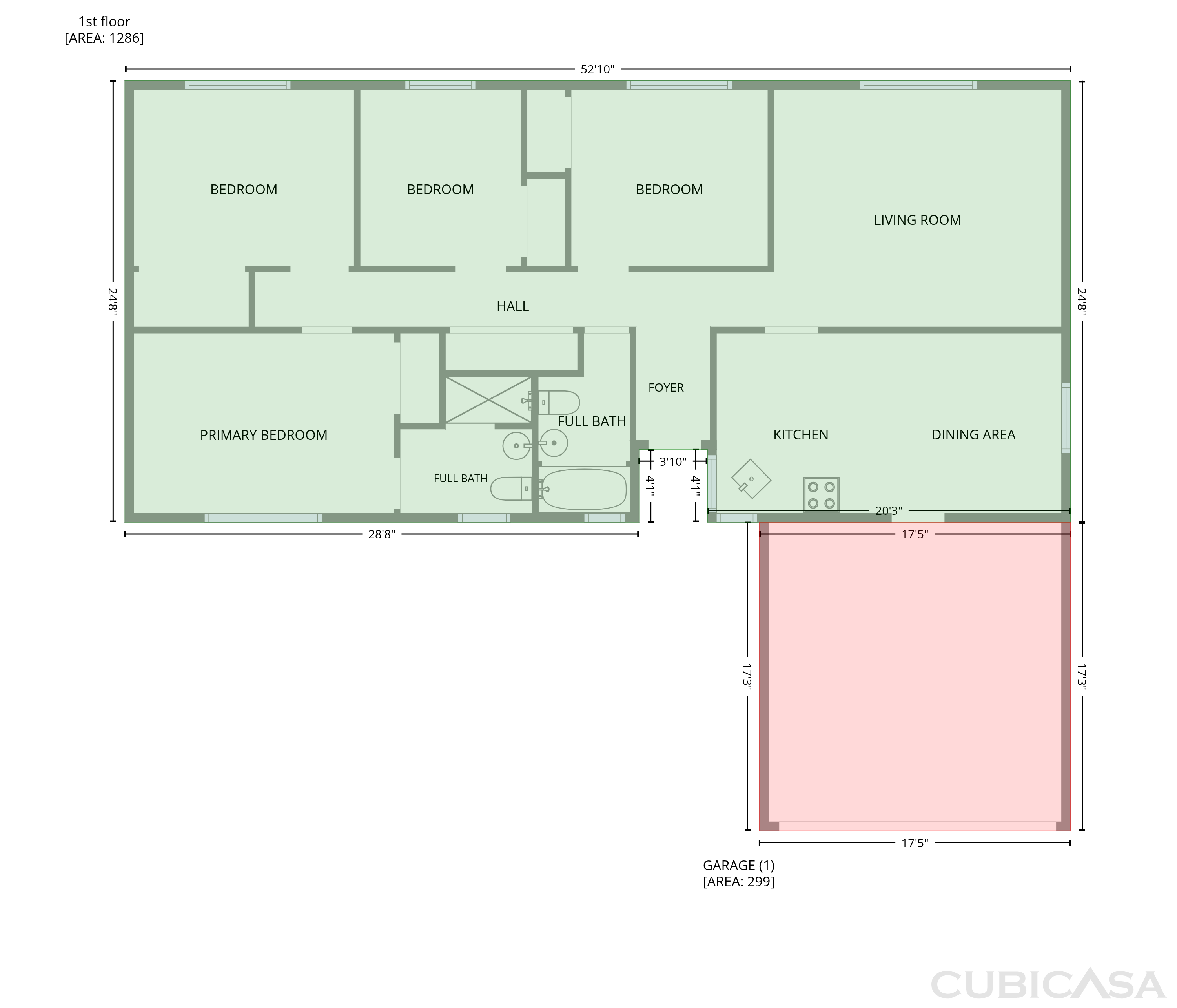 Main Floor of 26934 10th St, Highland, CA