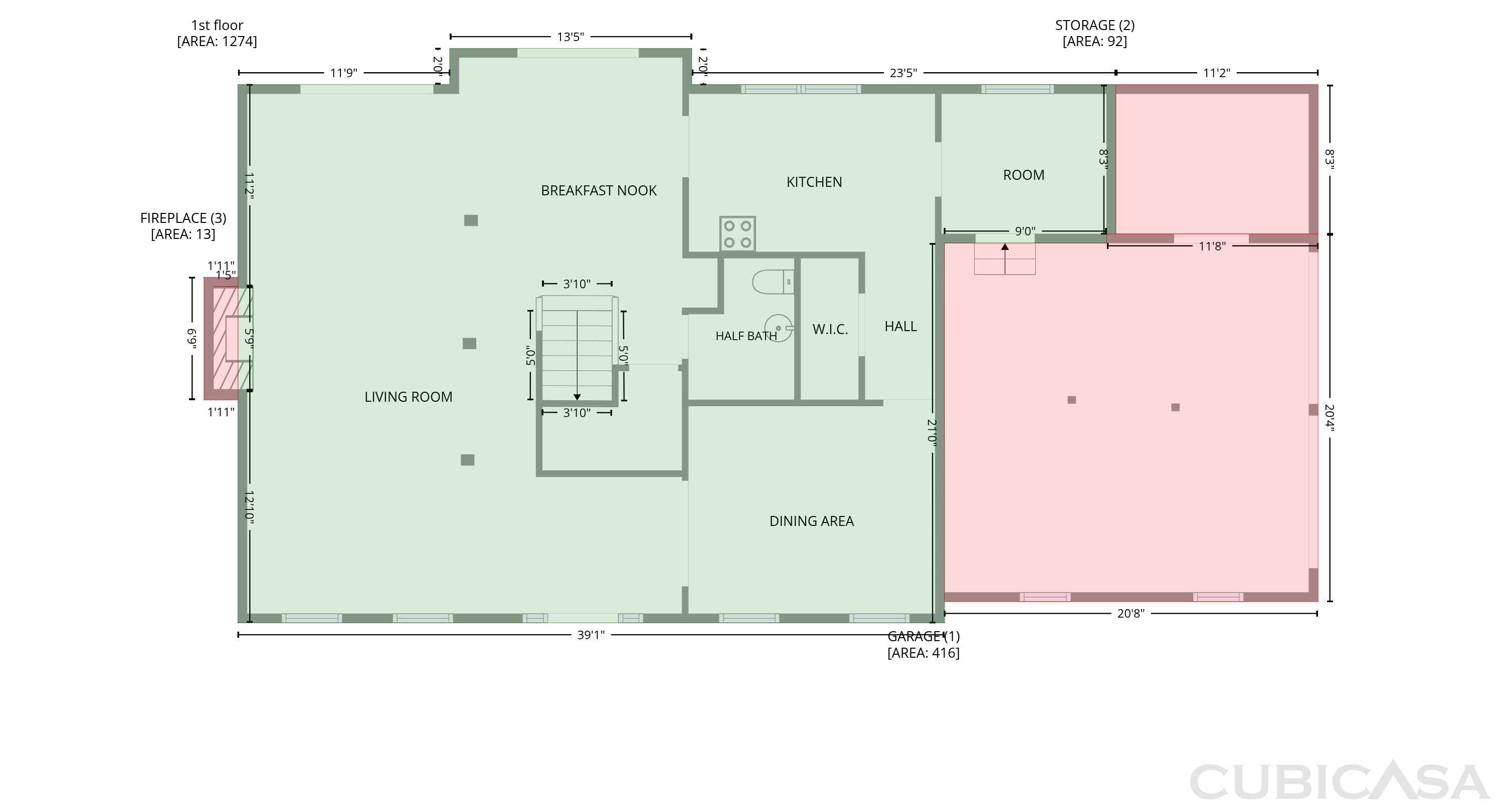 Main Floor of 9020 Bartlett Rd, Mint Hill, NC