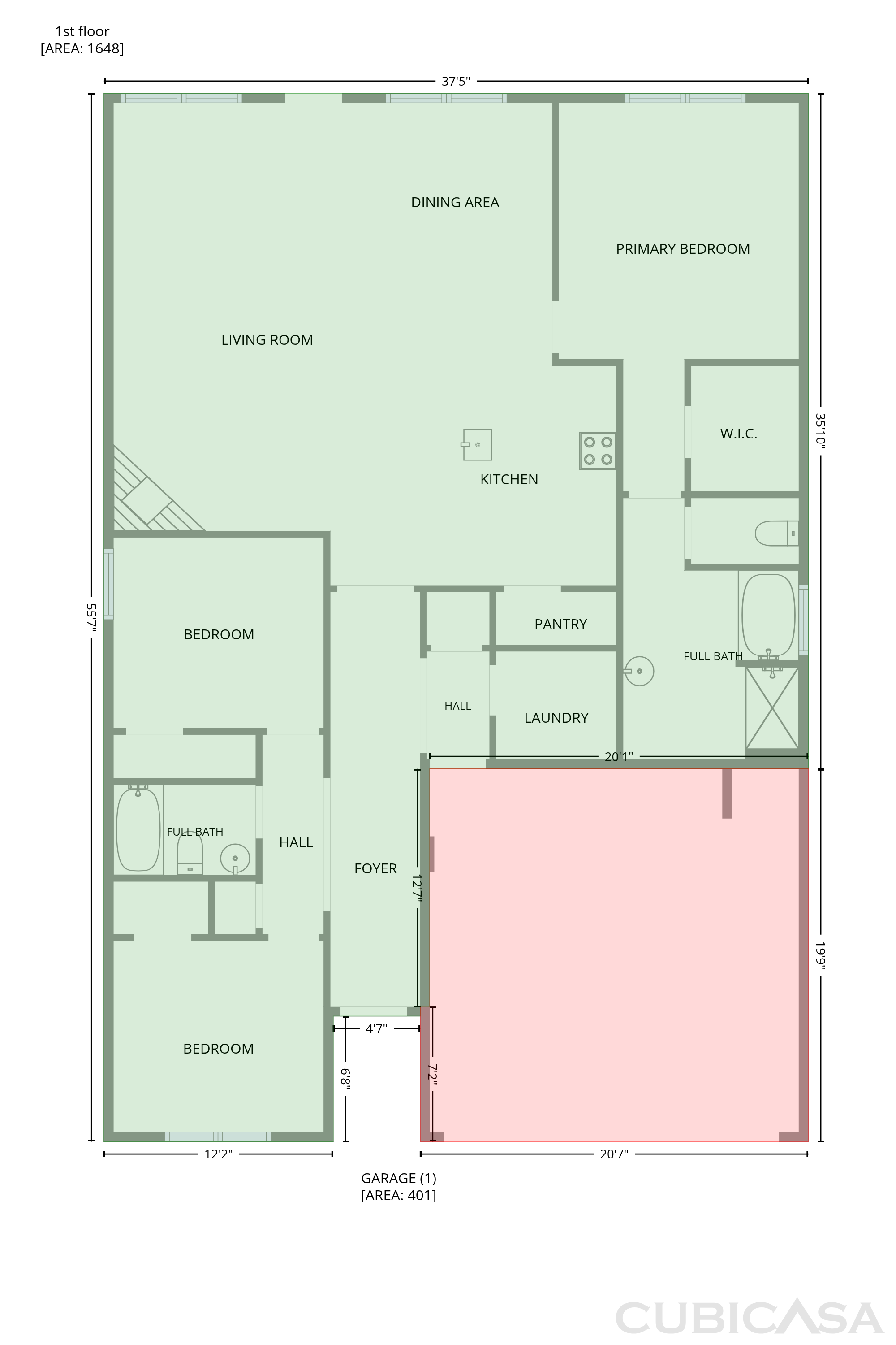 Main Floor of 8130 Highland Dr SW, Covington, GA