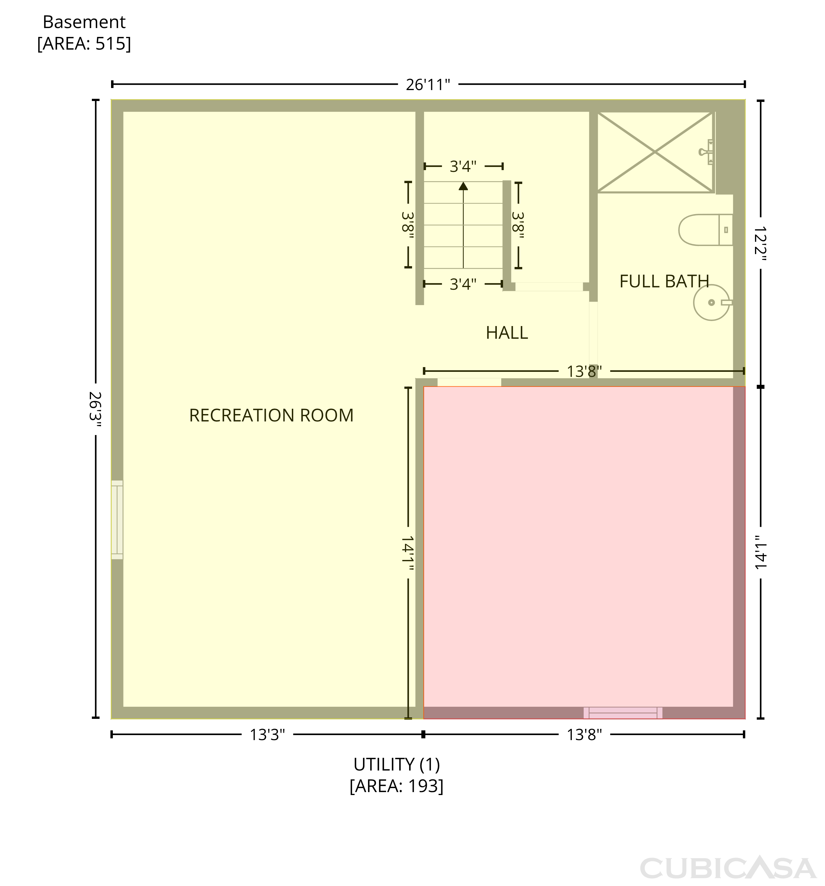 Main Floor of 1154 Rue La Chelle Walk, Saint Louis, MO