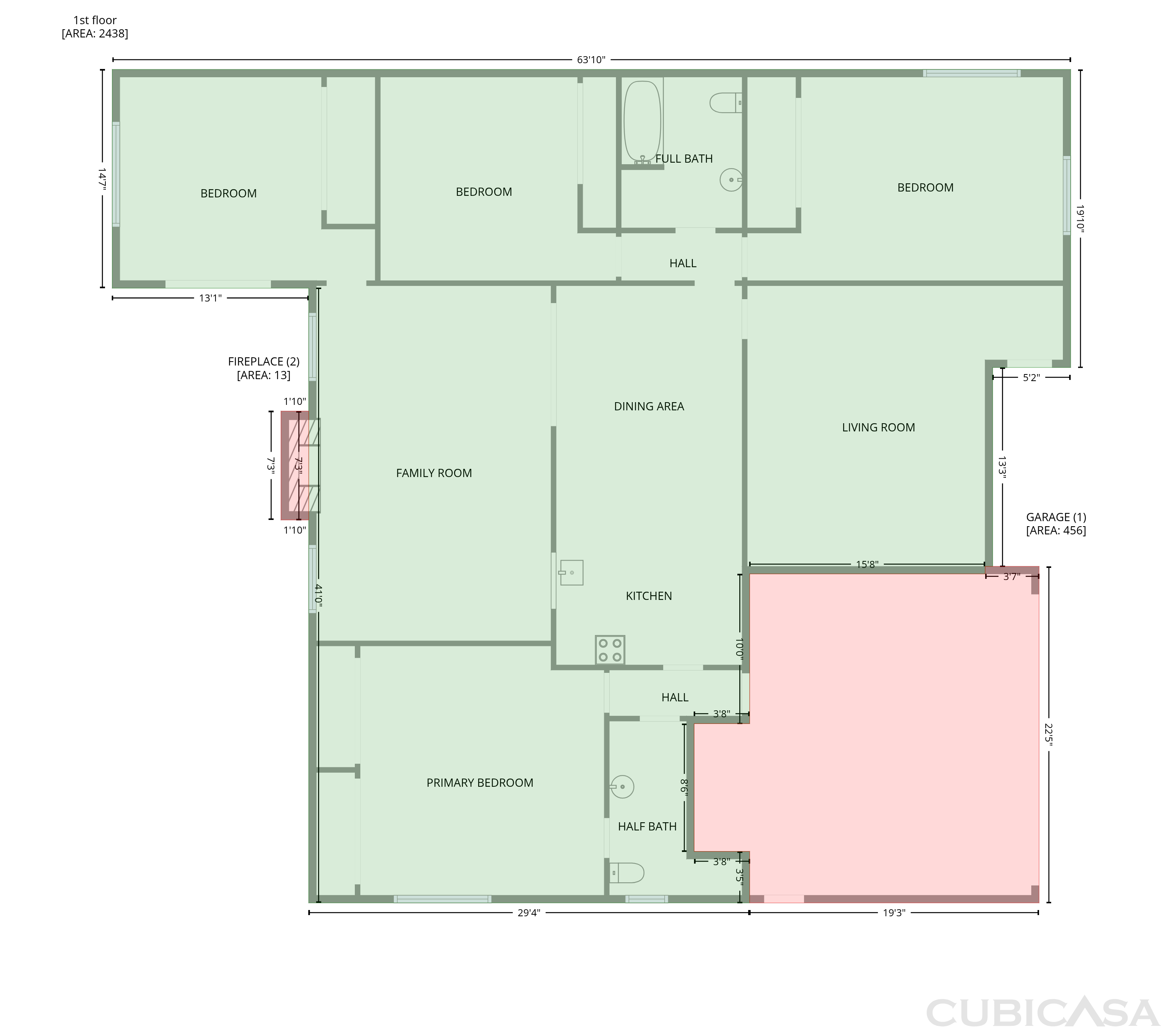 Main Floor of 4380 Flightwood Cir, Hemet, CA