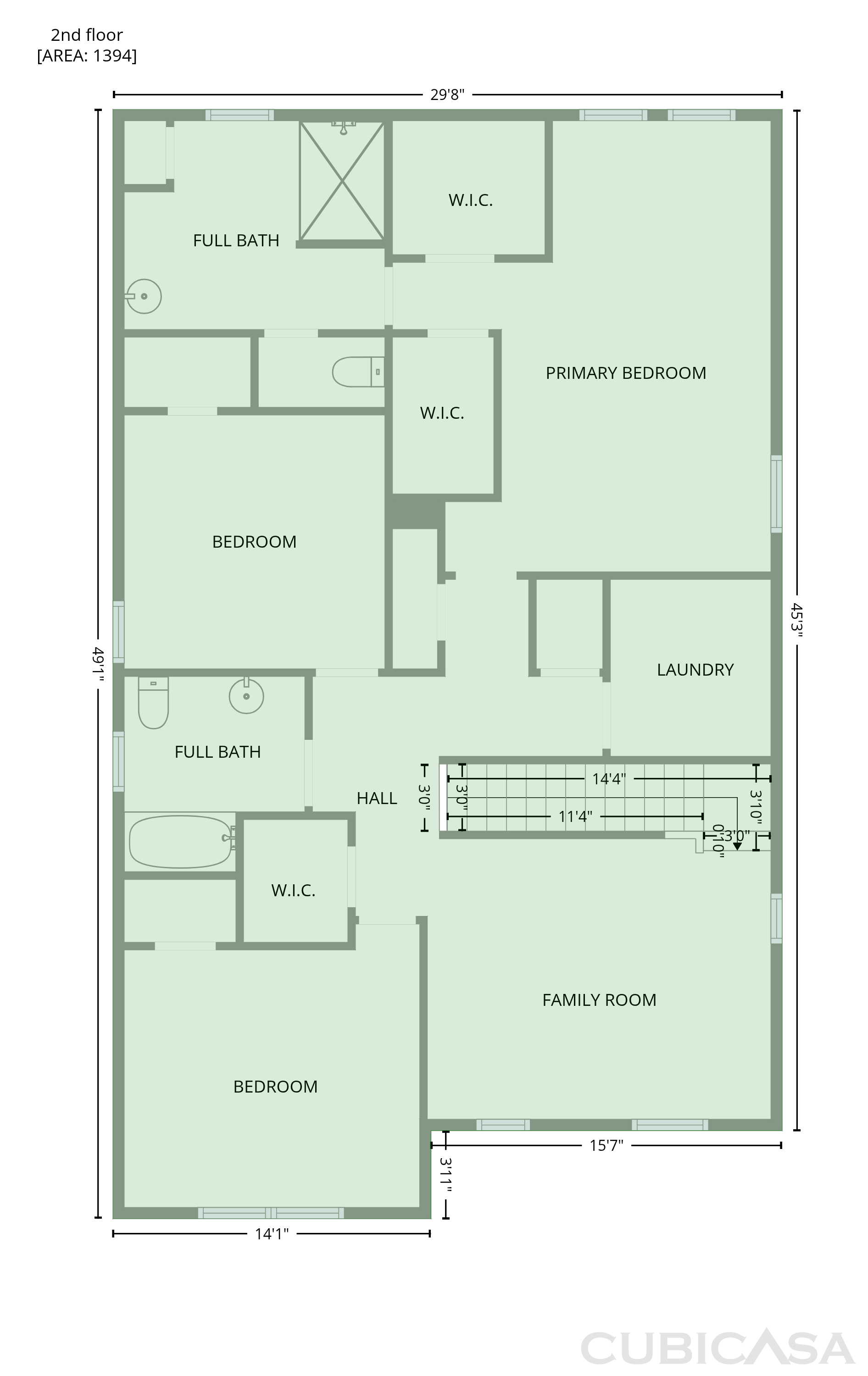 Second Floor of 2264 Ficus Aly, Apopka, FL