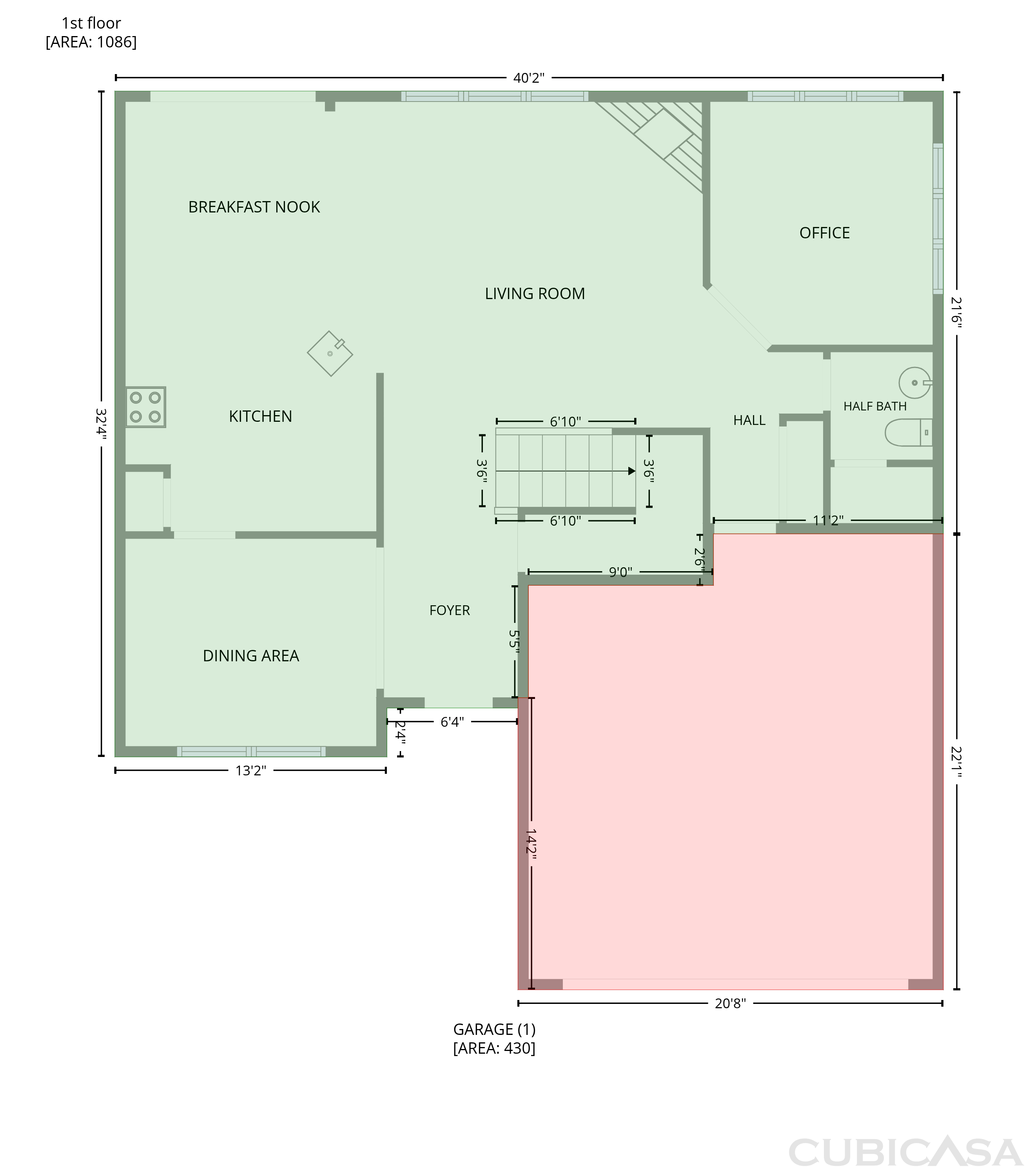 Main Floor of 17240 Westmill Ln, Charlotte, NC