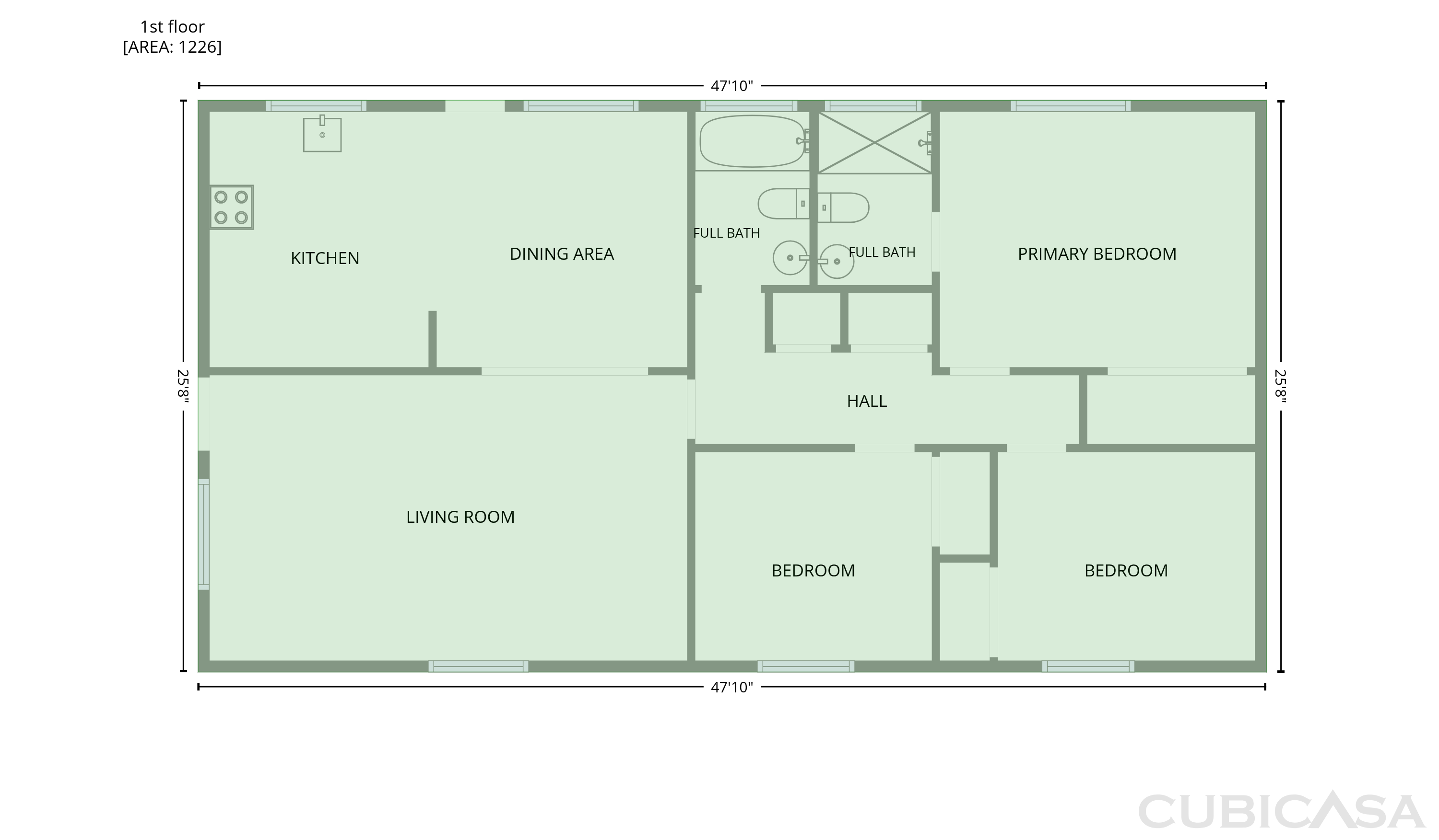 Main Floor of 52990 Avenida Diaz, La Quinta, CA
