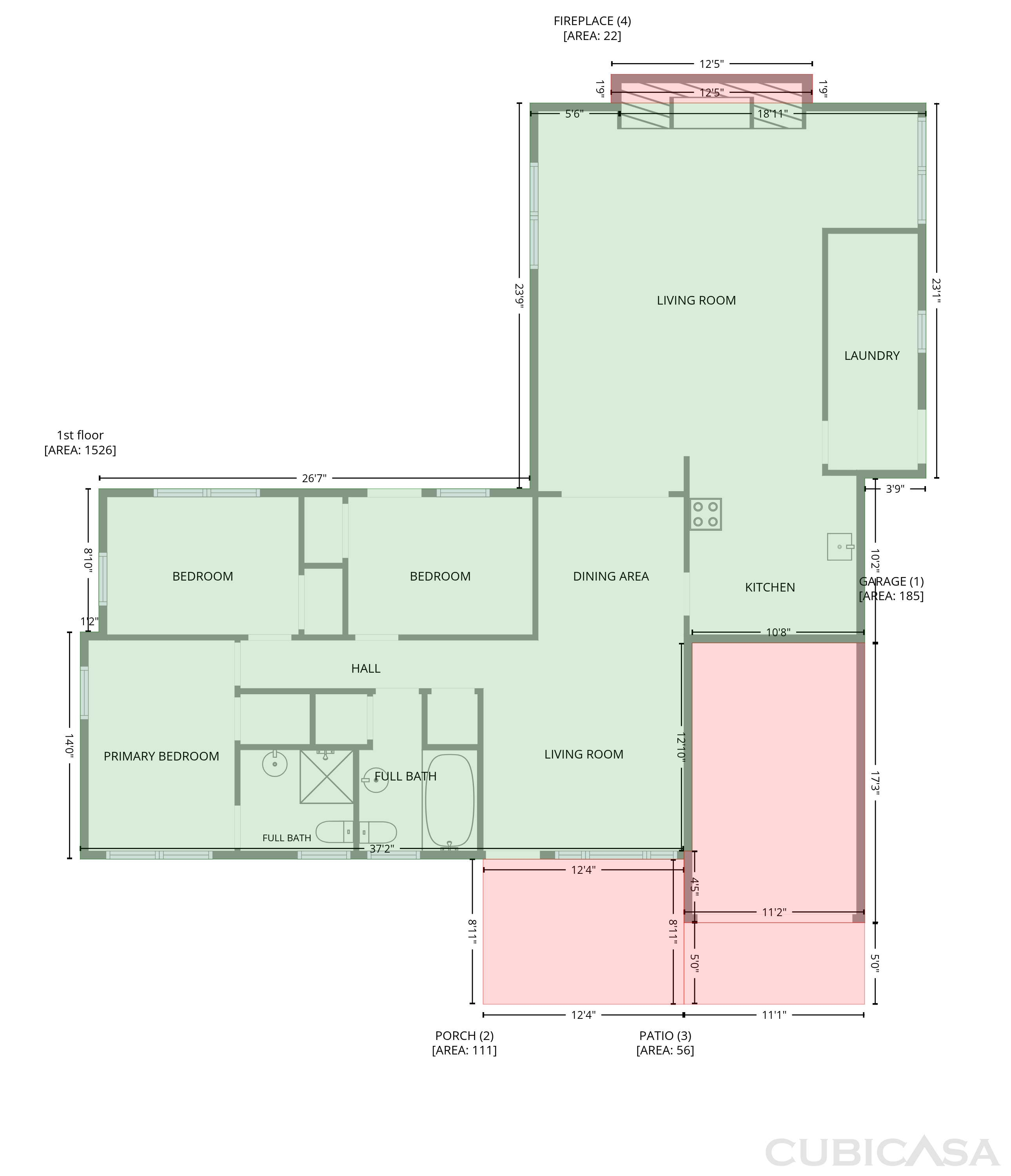 Main Floor of 3010 Hatton St, Sarasota, FL