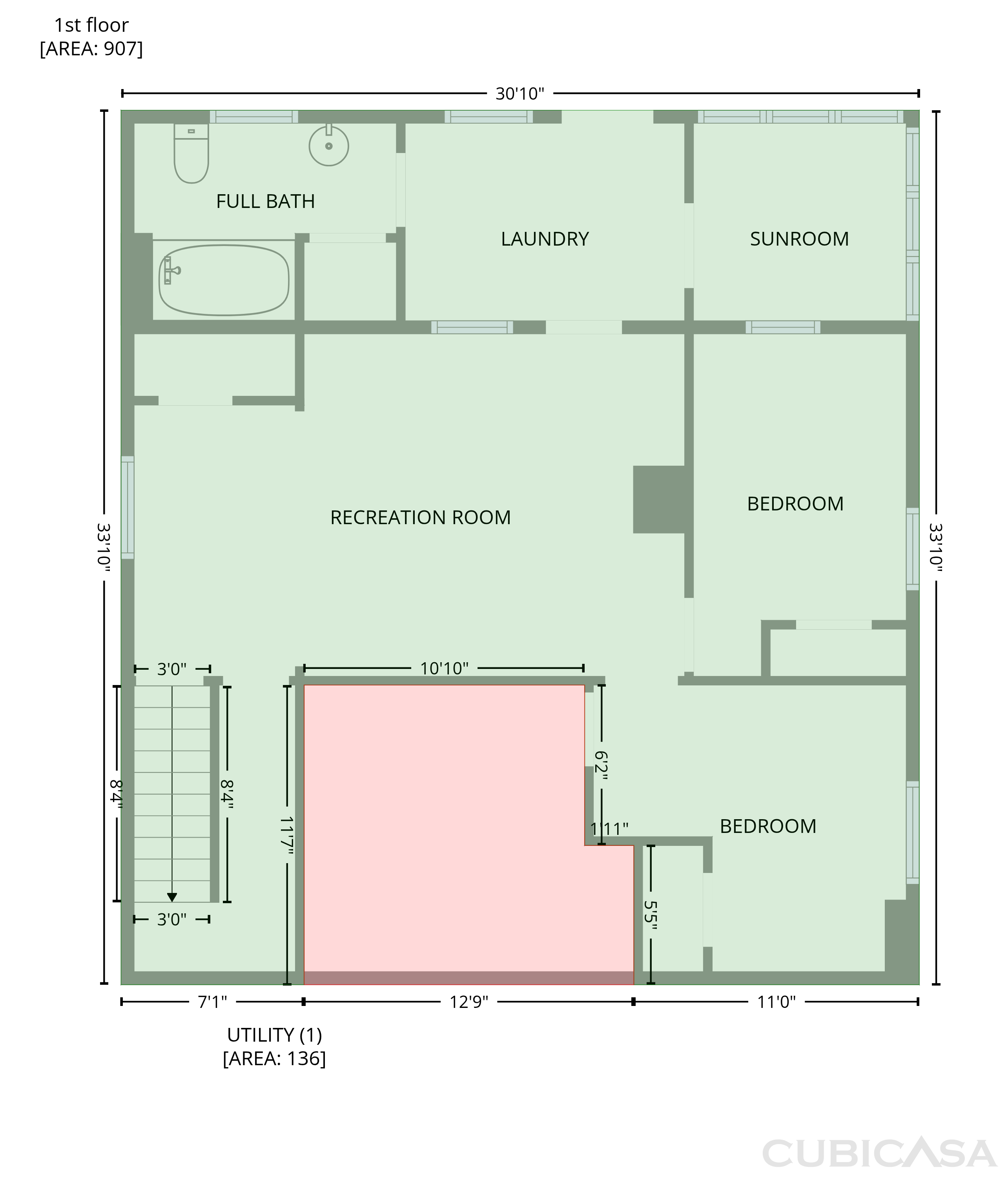 Main Floor of 3209 Swan Pl, Lynchburg, VA
