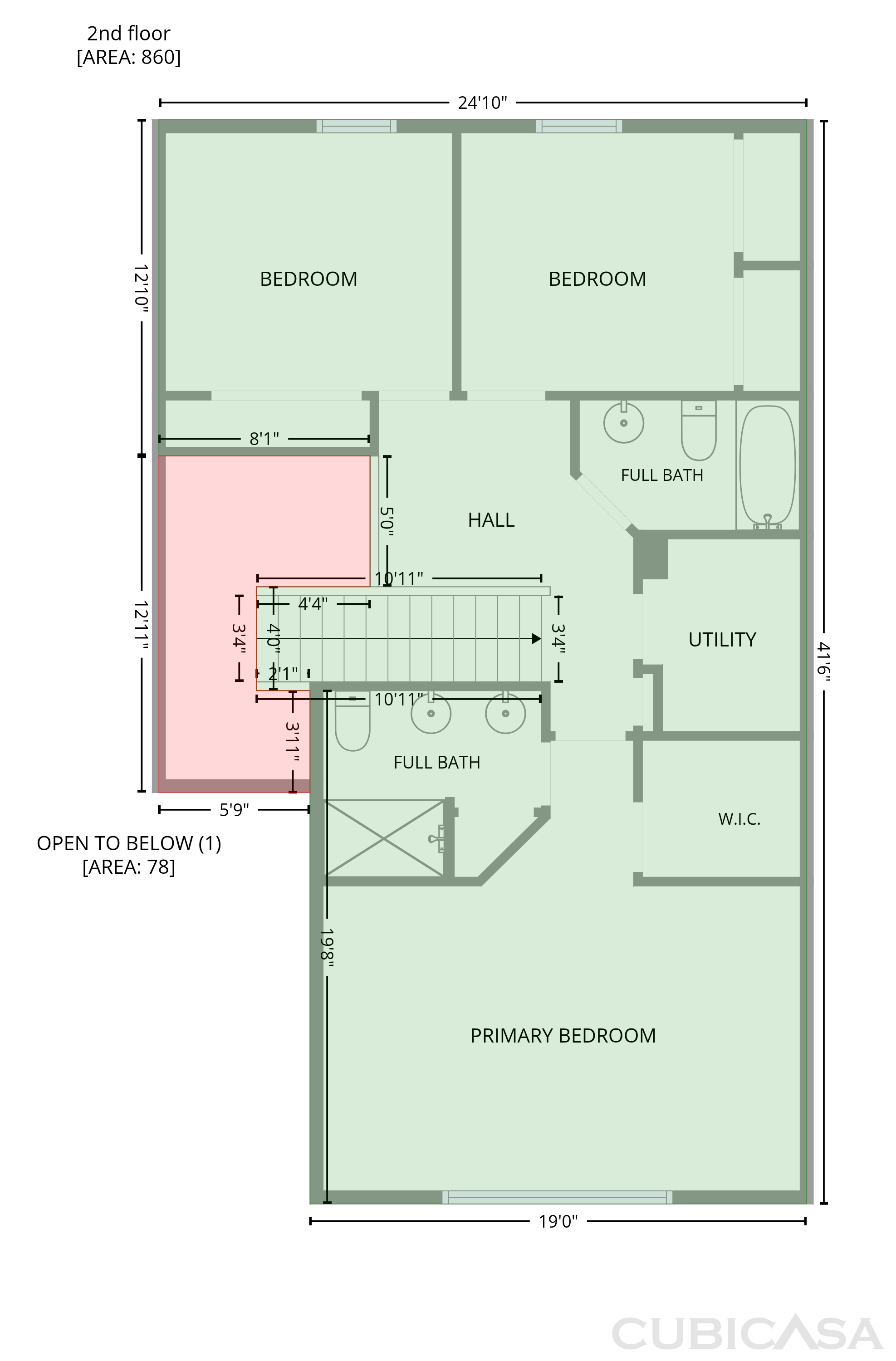 Second Floor of 1437 Crimson Ln, Yorkville, IL