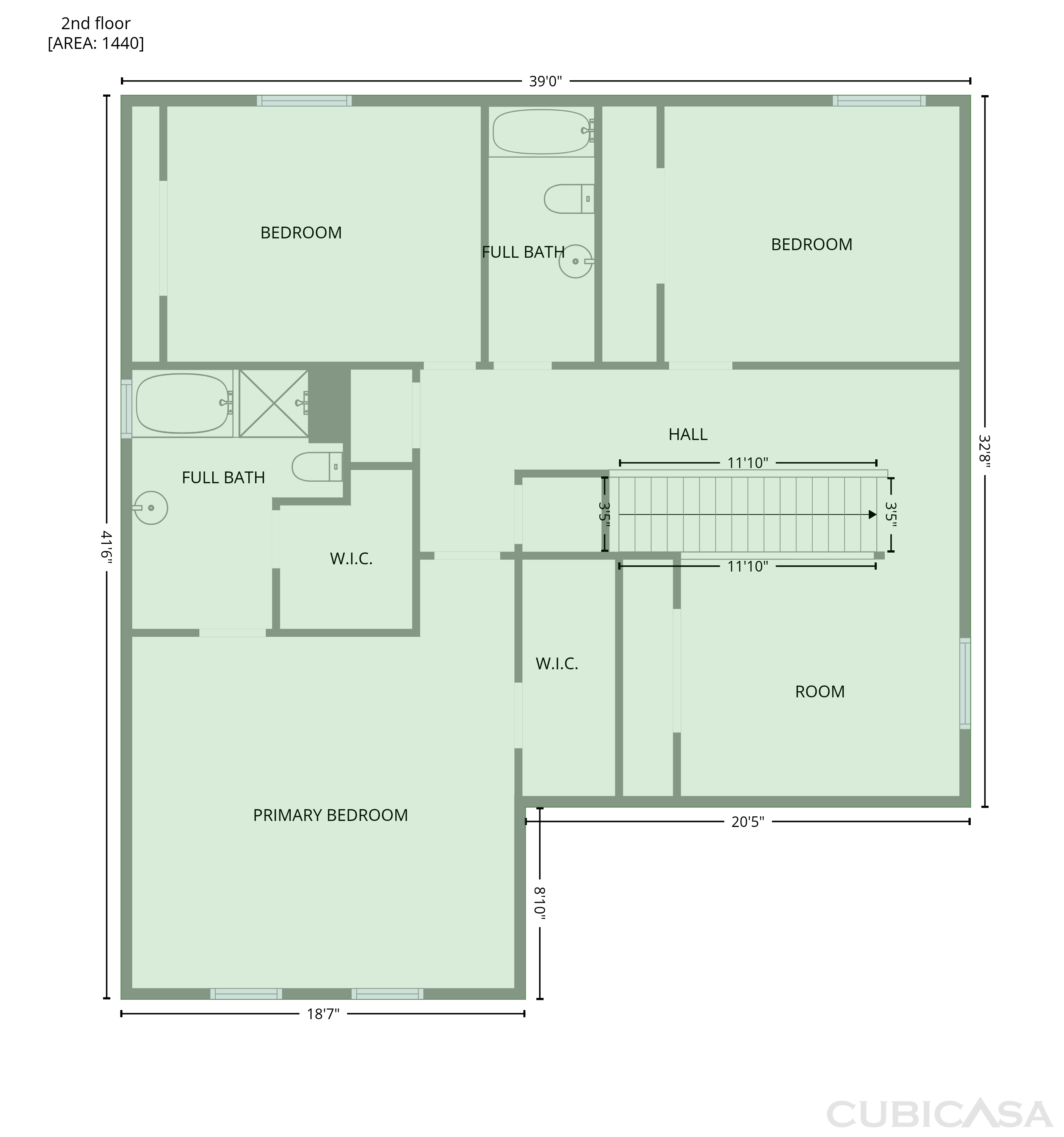 Second Floor of 10155 Cedarcliff, San Antonio, TX