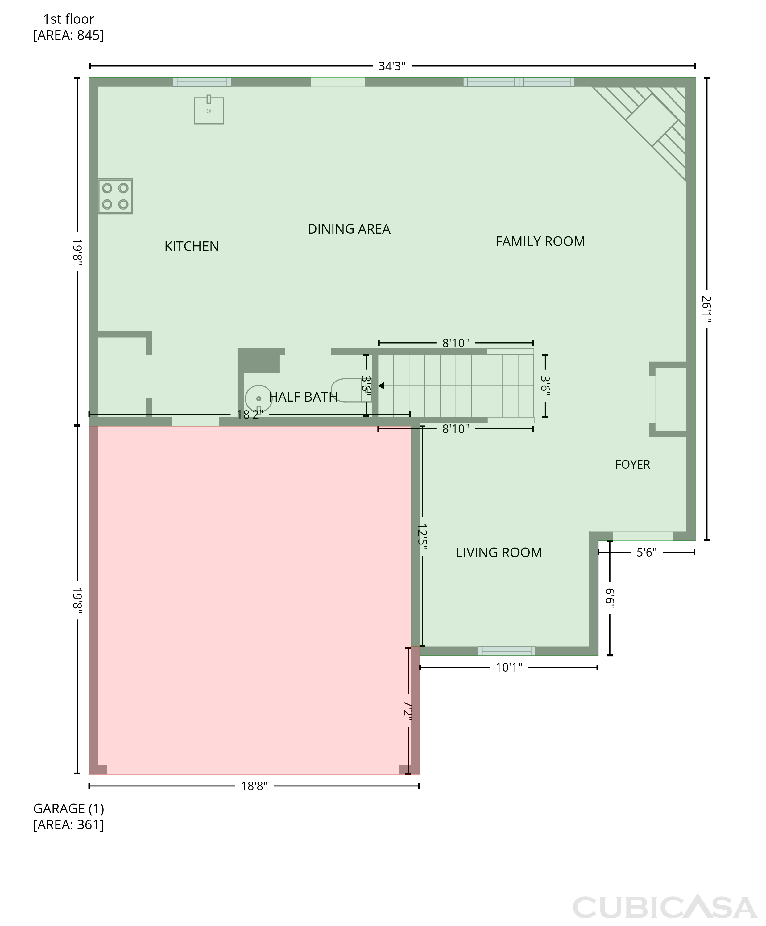 Main Floor of 6611 Branches Dr, Brownsburg, IN