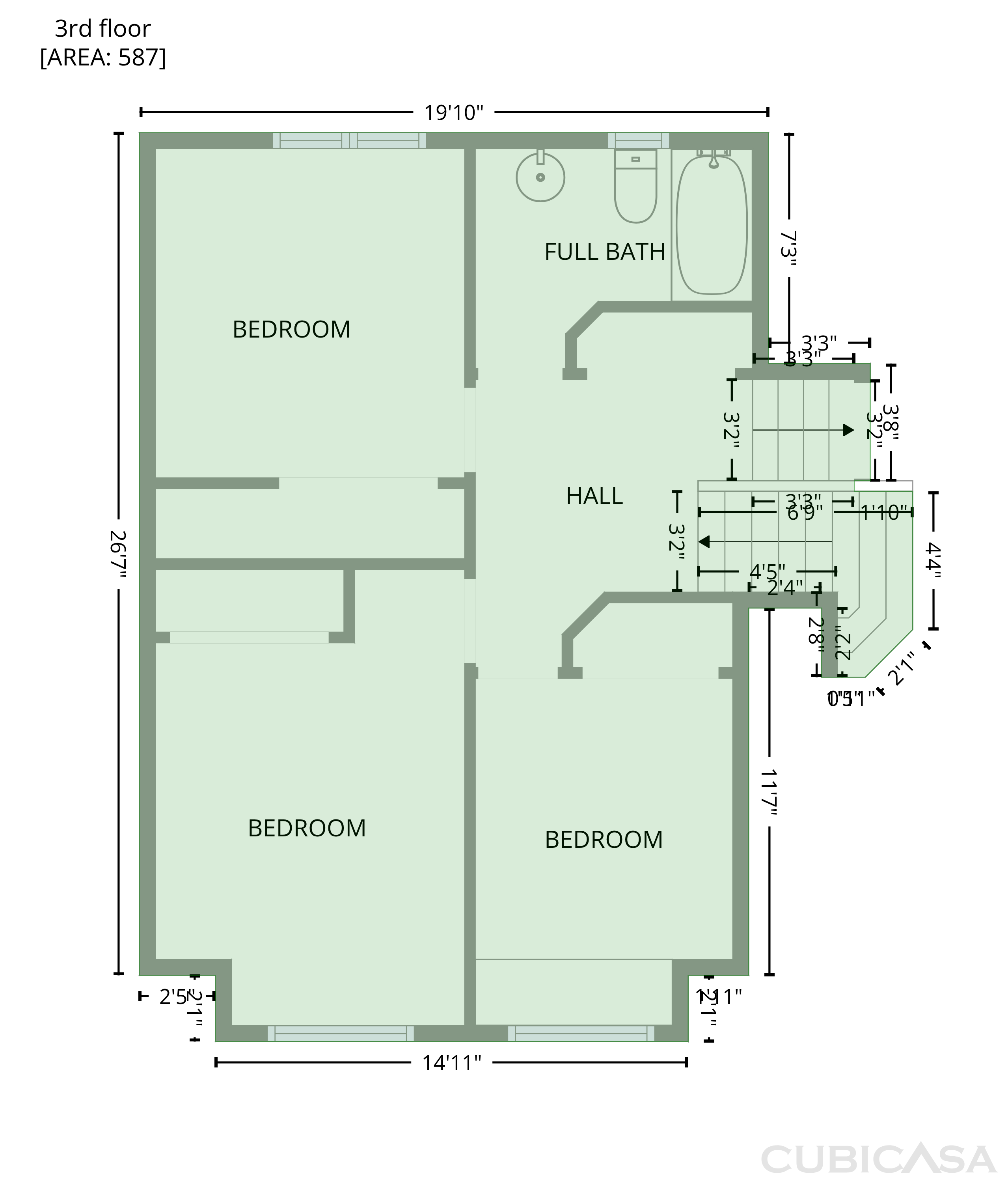 Floor 4 of 1443 W 3605 S, West Valley City, UT