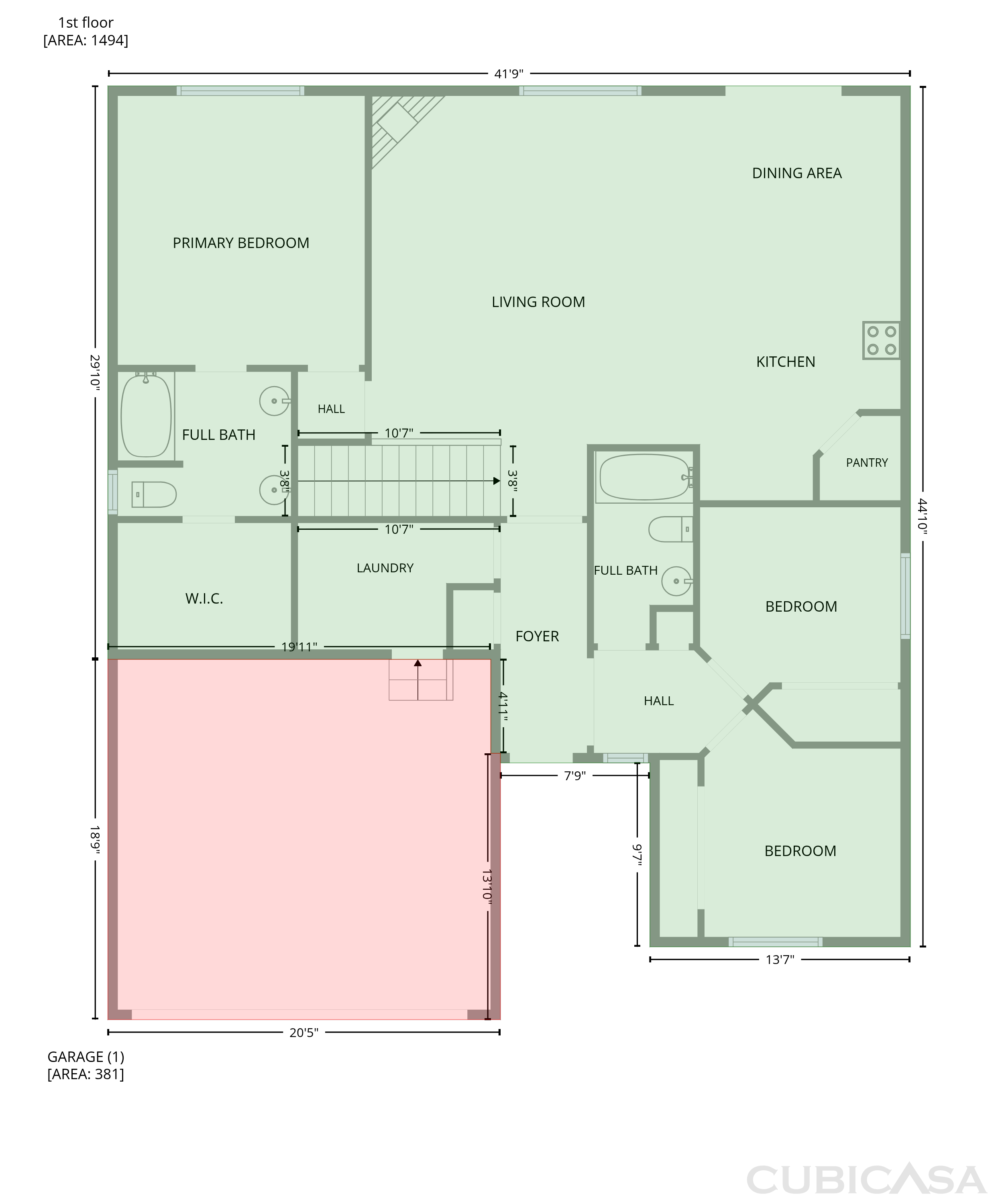 Second Floor of 783 Settlers Dr, Milliken, CO