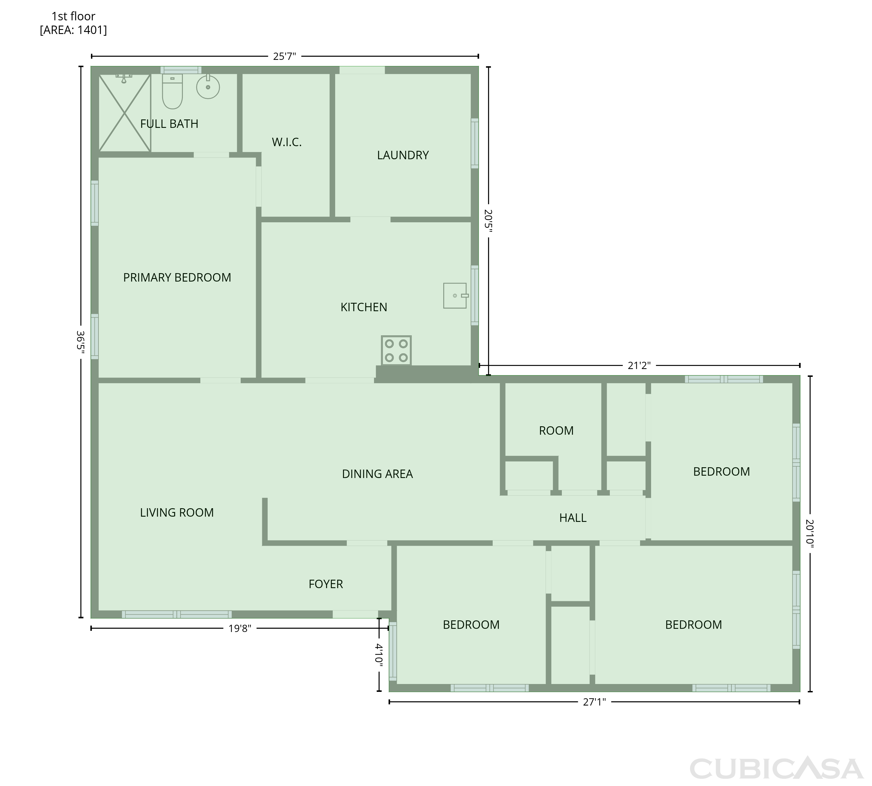 Main Floor of 7117 N 50th St, Tampa, FL