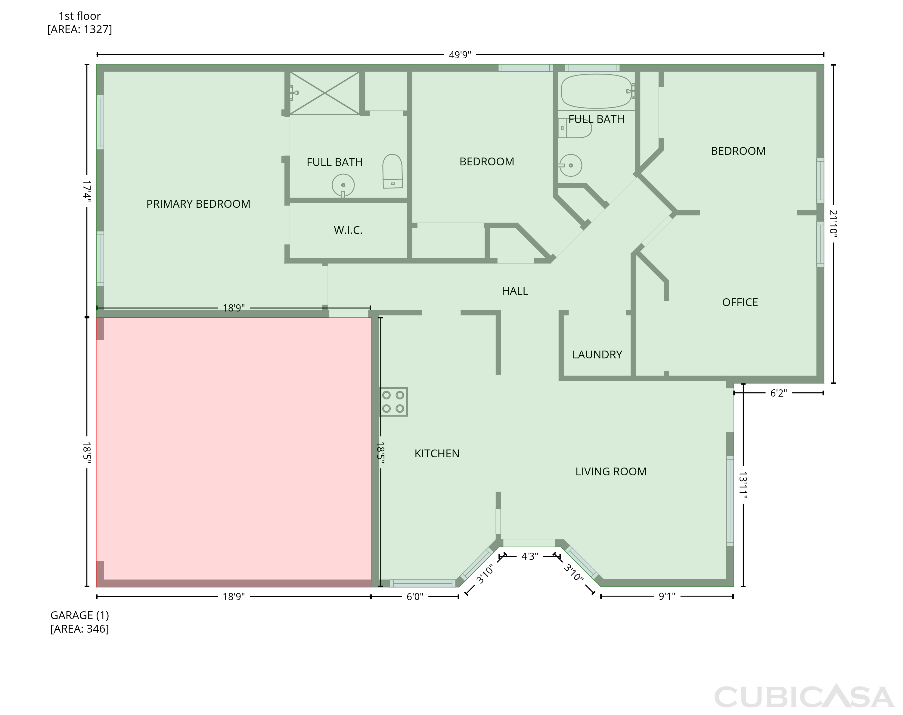 Main Floor of 1321 W Matthews Dr, San Tan Valley, AZ
