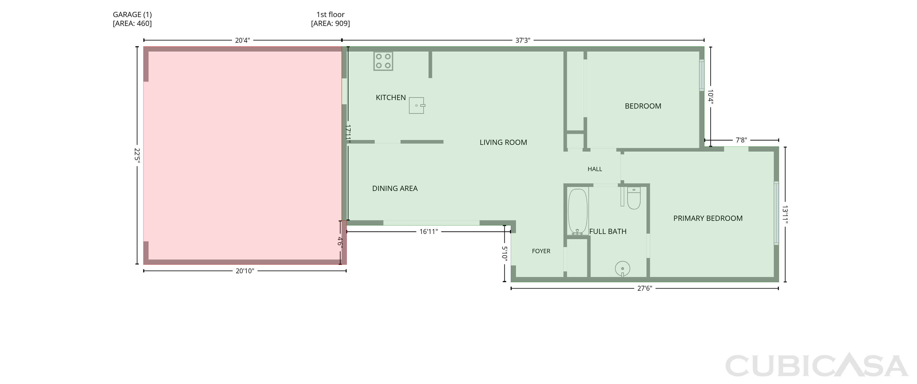 Main Floor of 5208 E Tamblo Dr, Phoenix, AZ