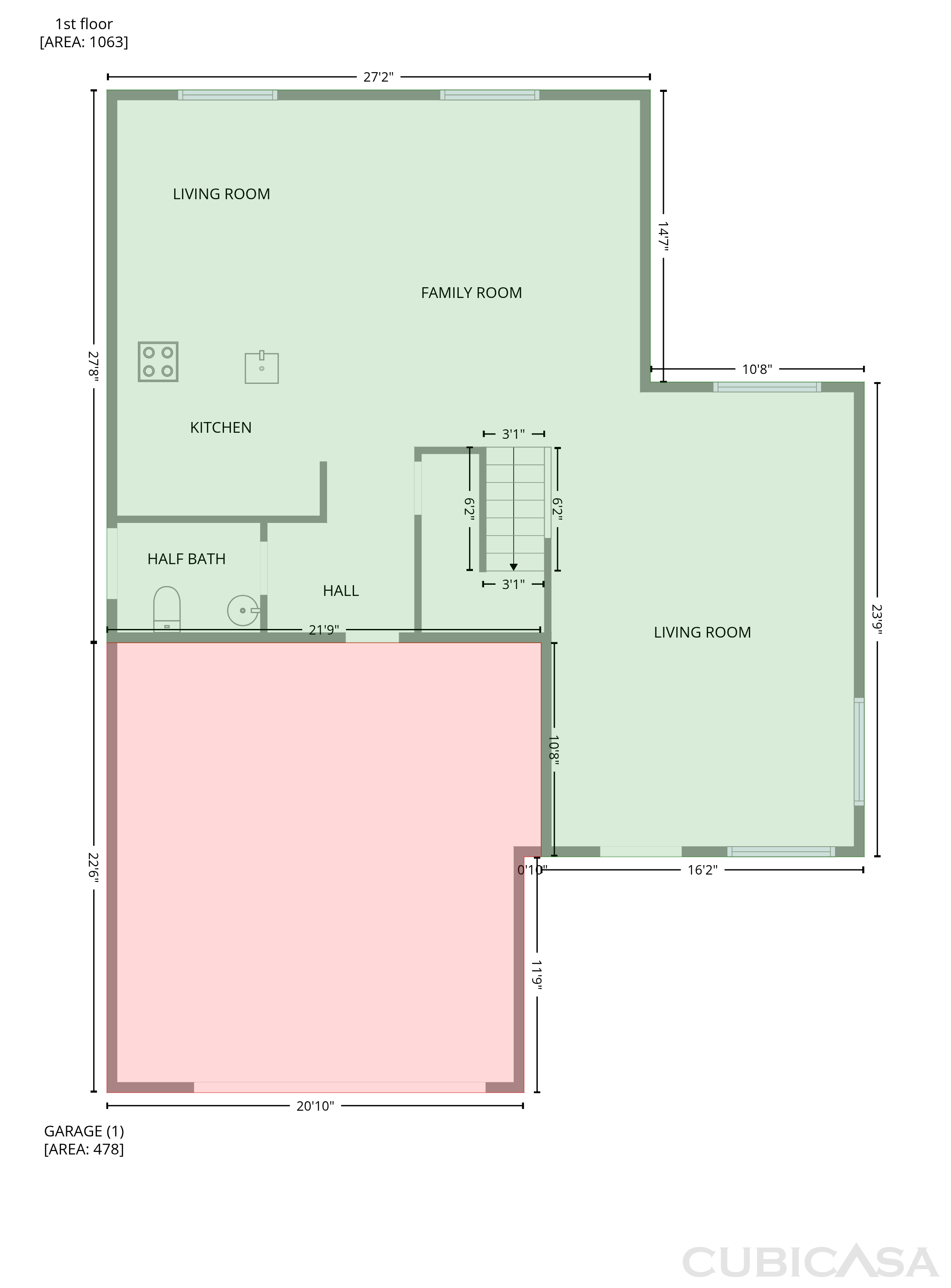 Main Floor of 12858 SW 228th St, Miami, FL